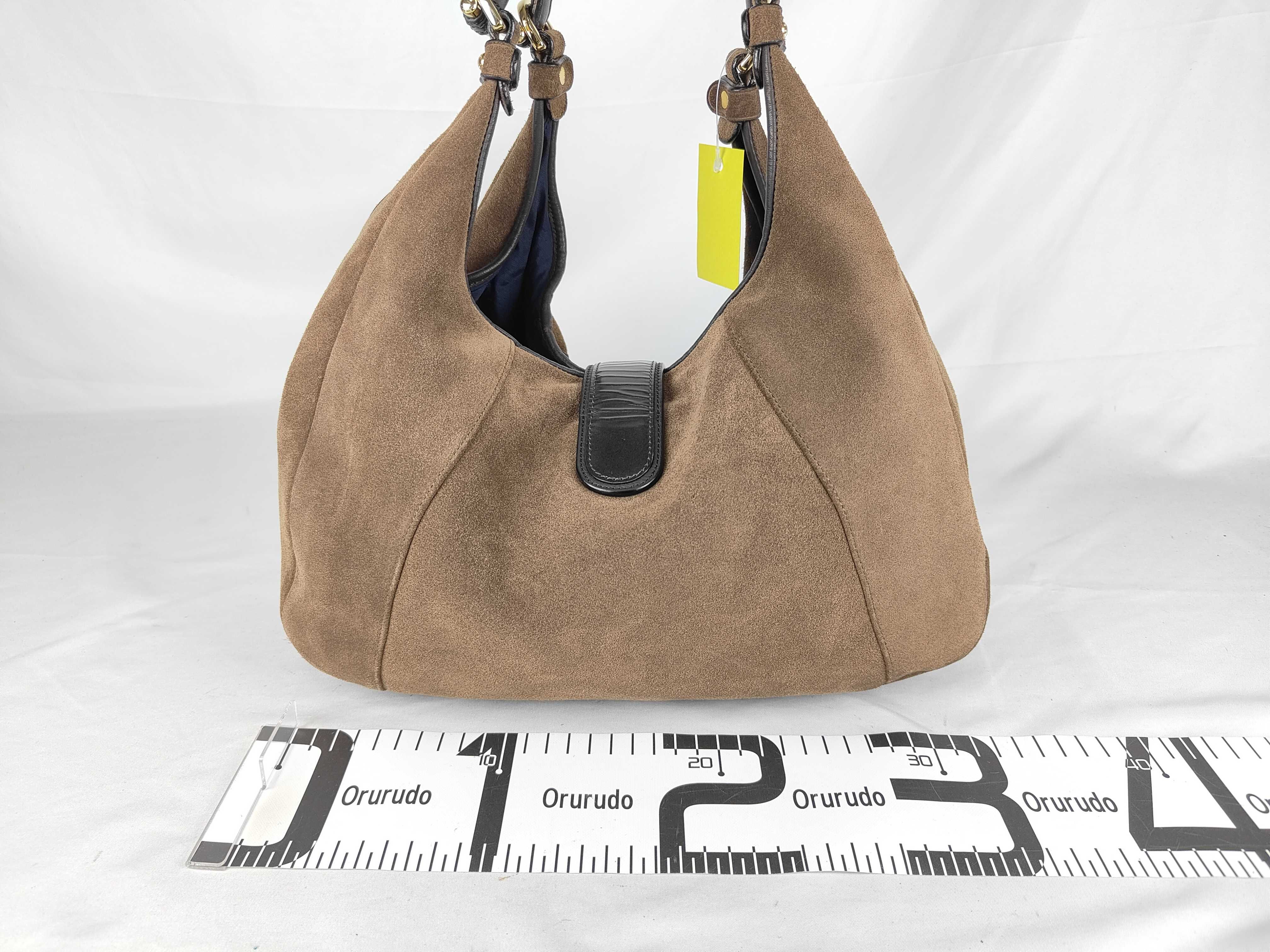 Callie Hobo Suede Tote Bag — view 2