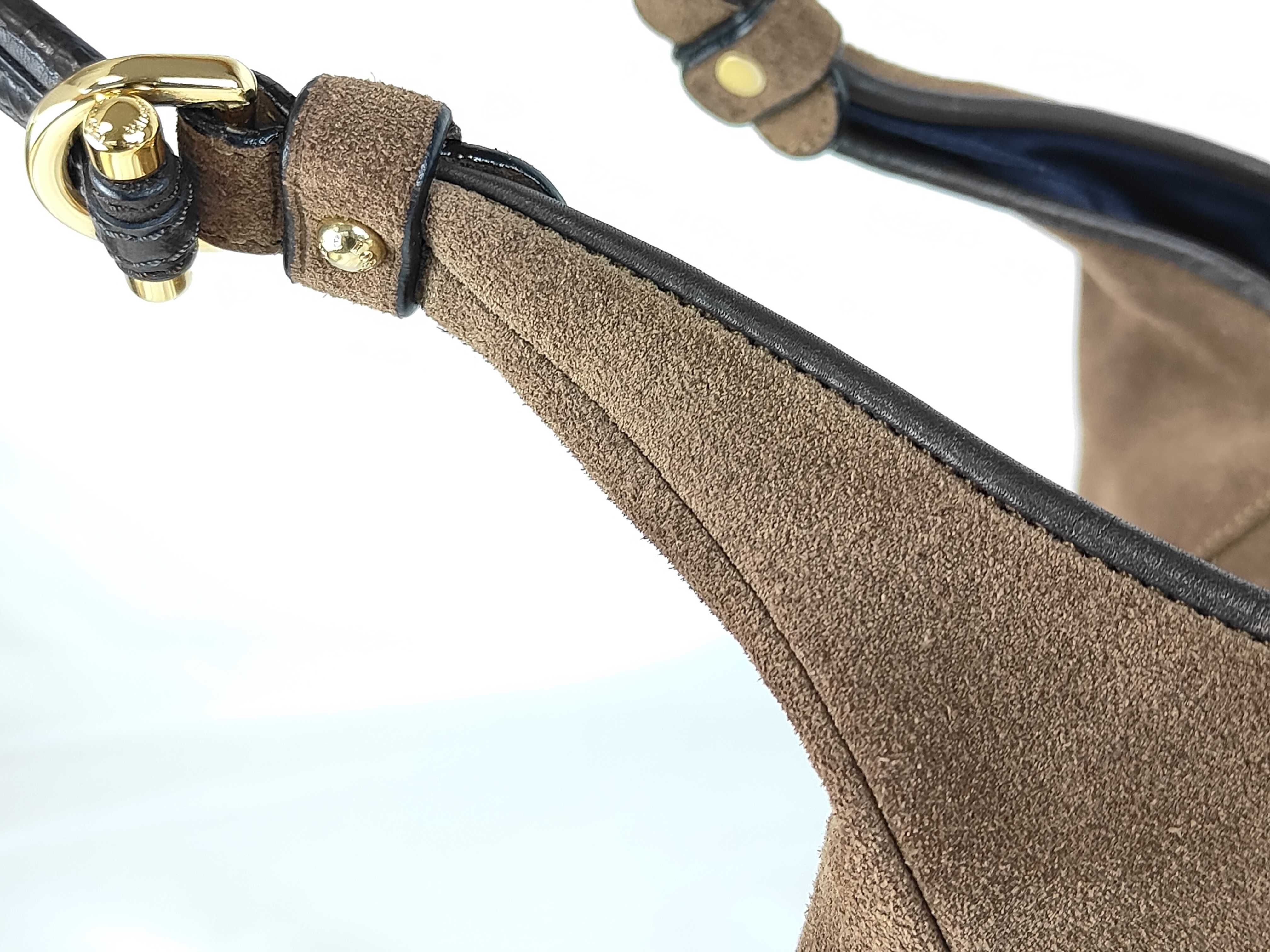 Callie Hobo Suede Tote Bag — view 5