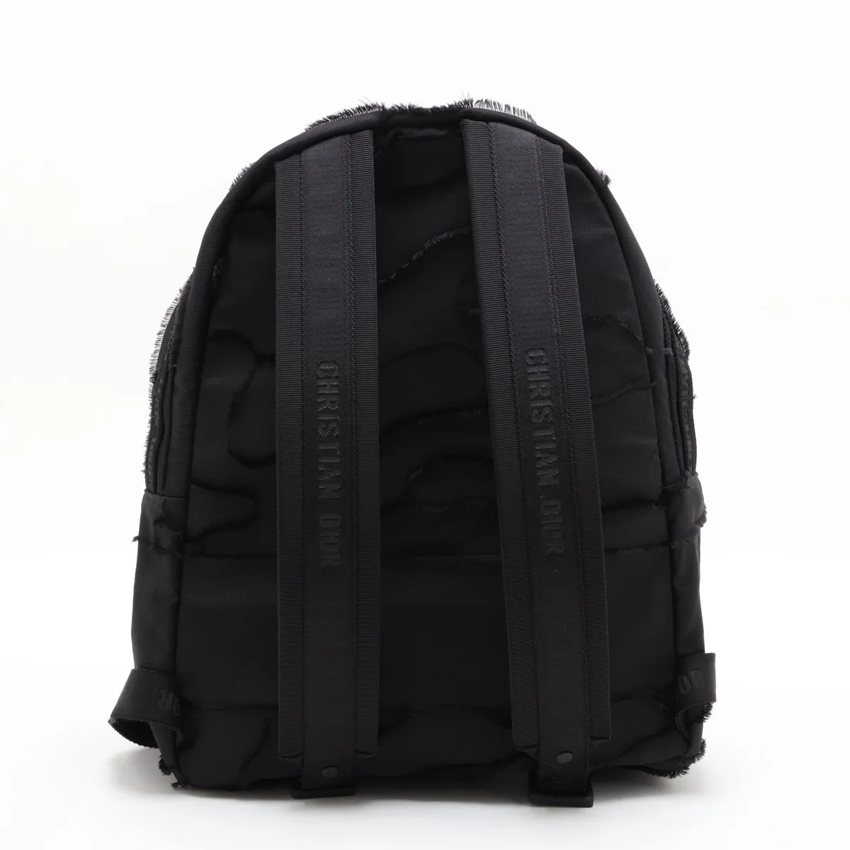 Logo Nylon Backpack/Rucksack, Black — view 2