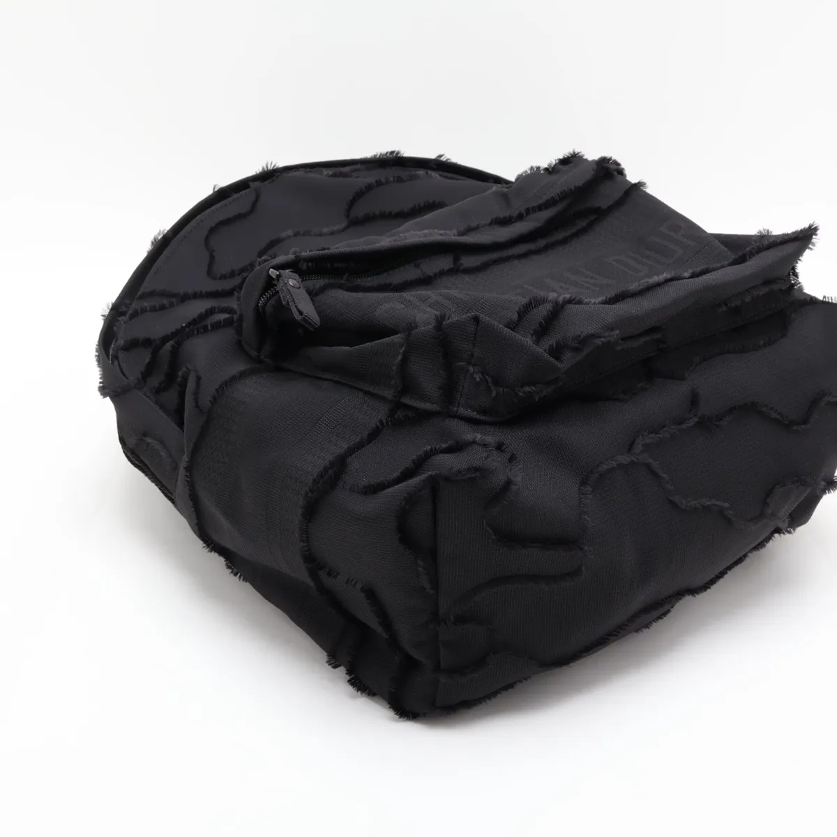 Logo Nylon Backpack/Rucksack, Black — view 4