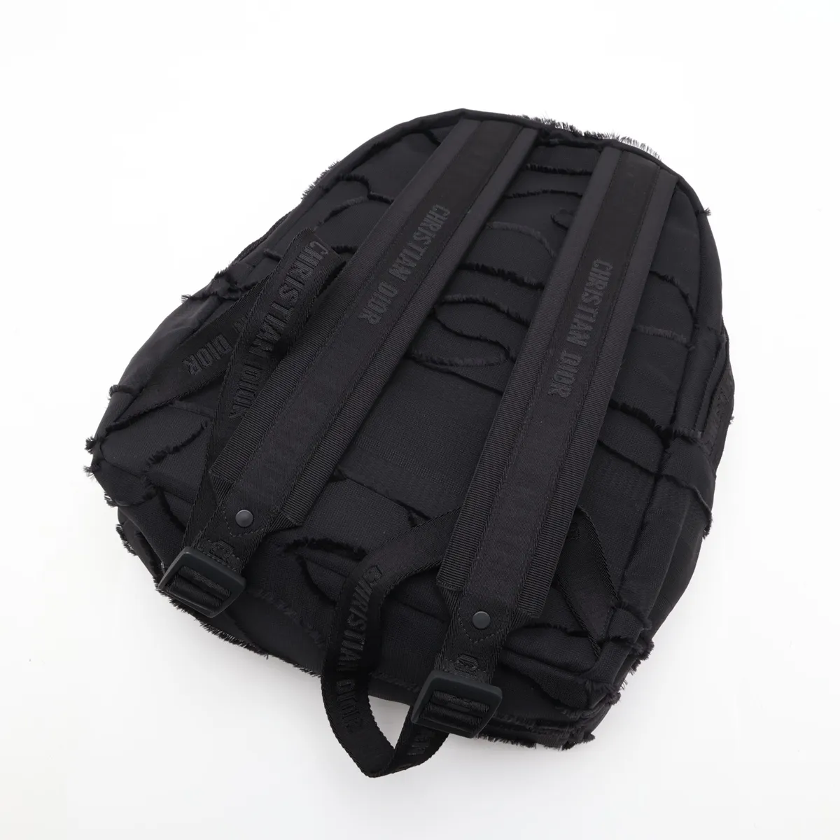 Logo Nylon Backpack/Rucksack, Black — view 5