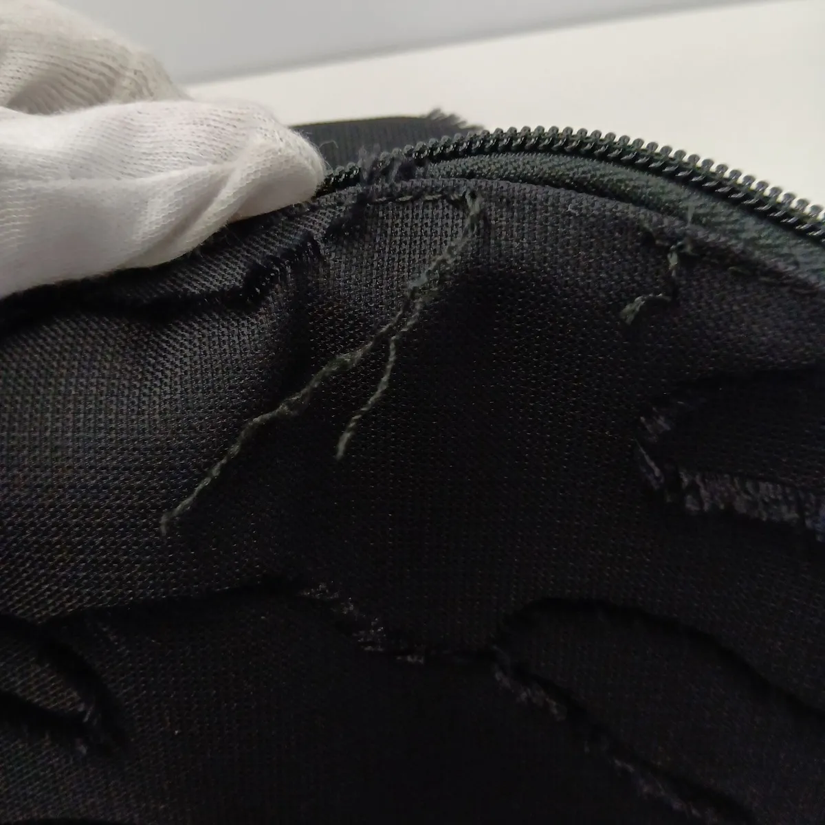 Logo Nylon Backpack/Rucksack, Black — view 10