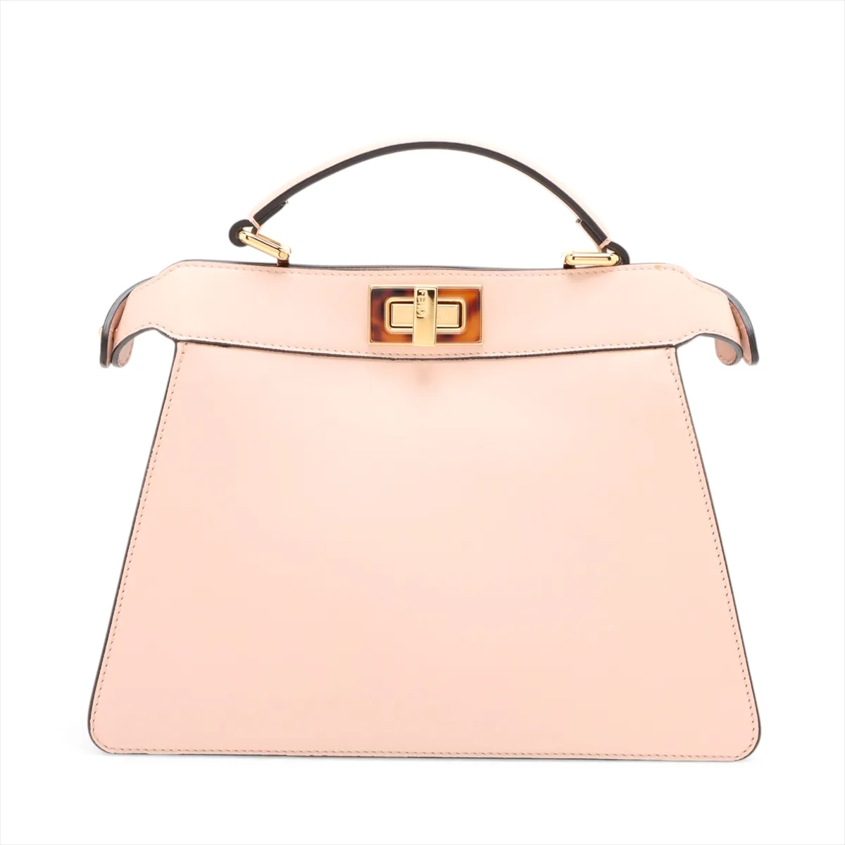Peekaboo I.U Small Leather 2-Way Handbag, Pink, 8BN327 — view 2