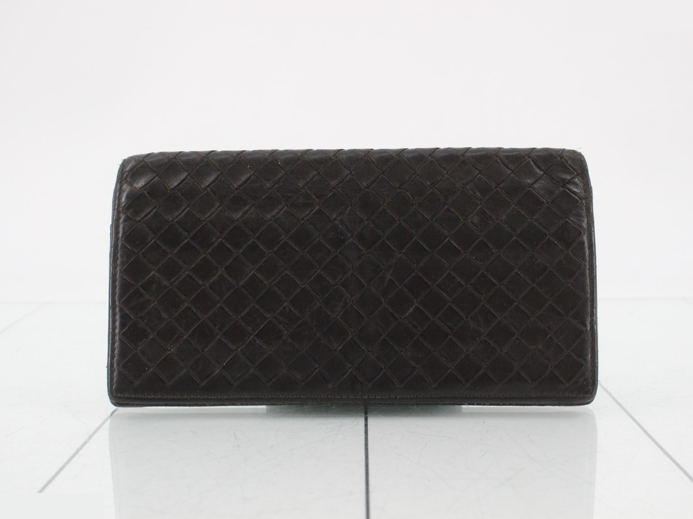 Intrecciato Bi-fold Long Wallet