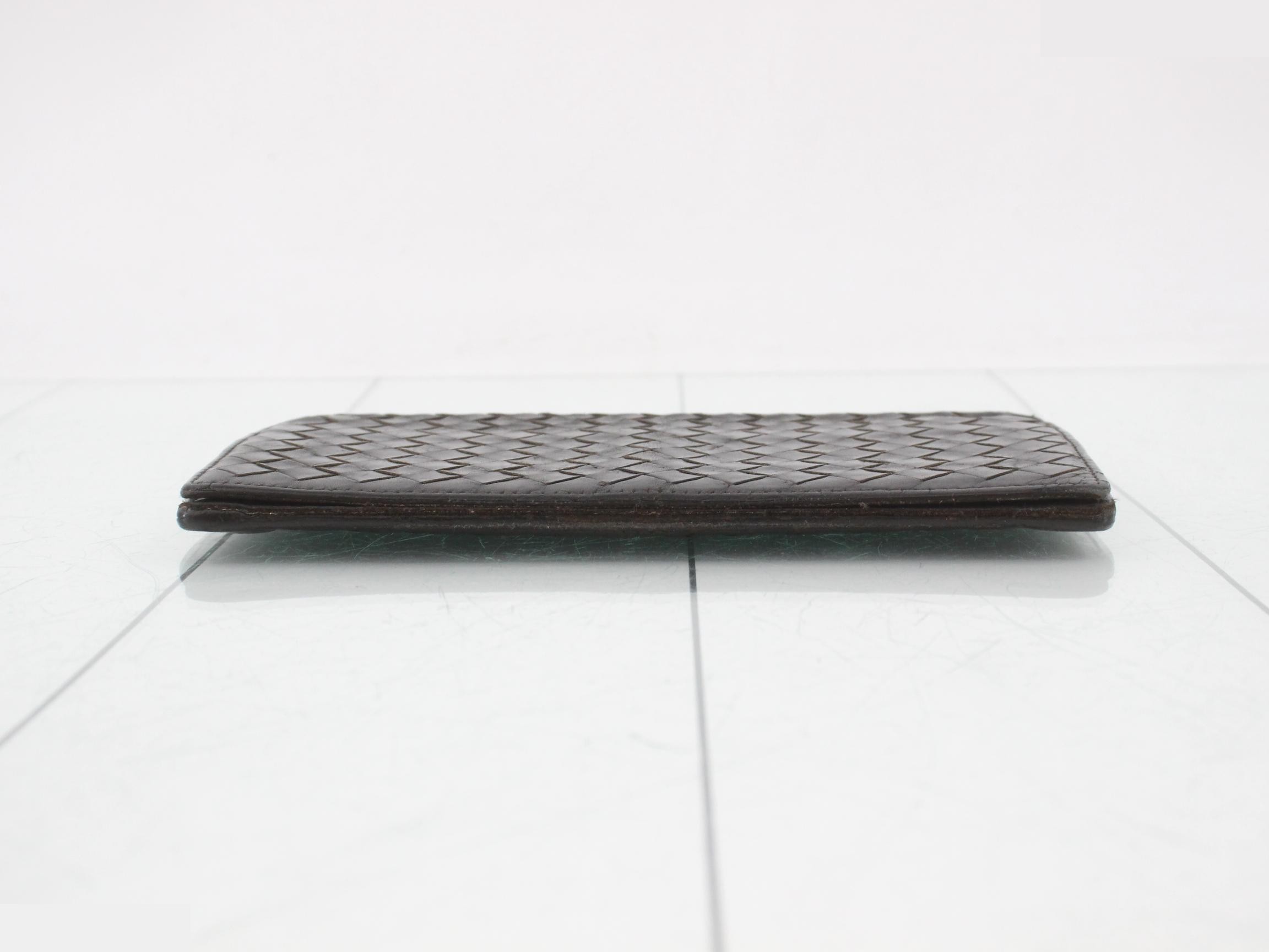 Intrecciato Bi-fold Long Wallet — view 3