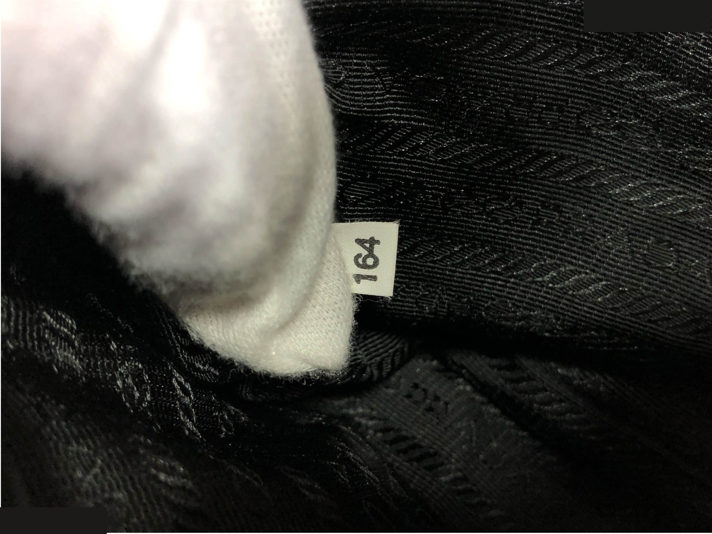 waist bag with triangular logo plate, body bag, made in Italy. — view 12