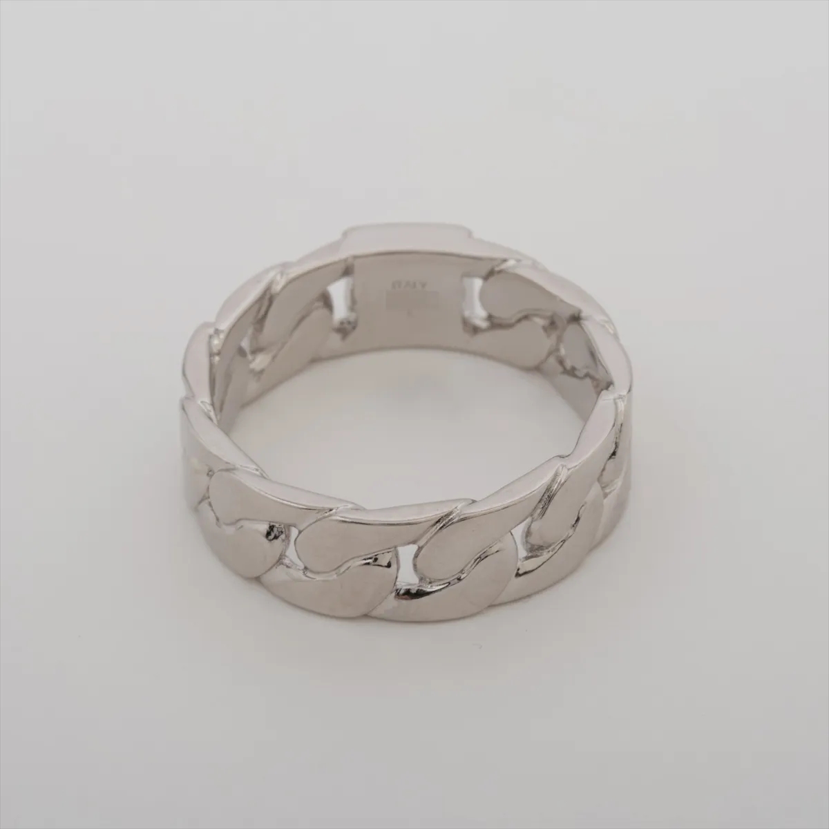 M1533L Ring LV Mosaic Chain LE3273 Ring L Metal Silver — view 2