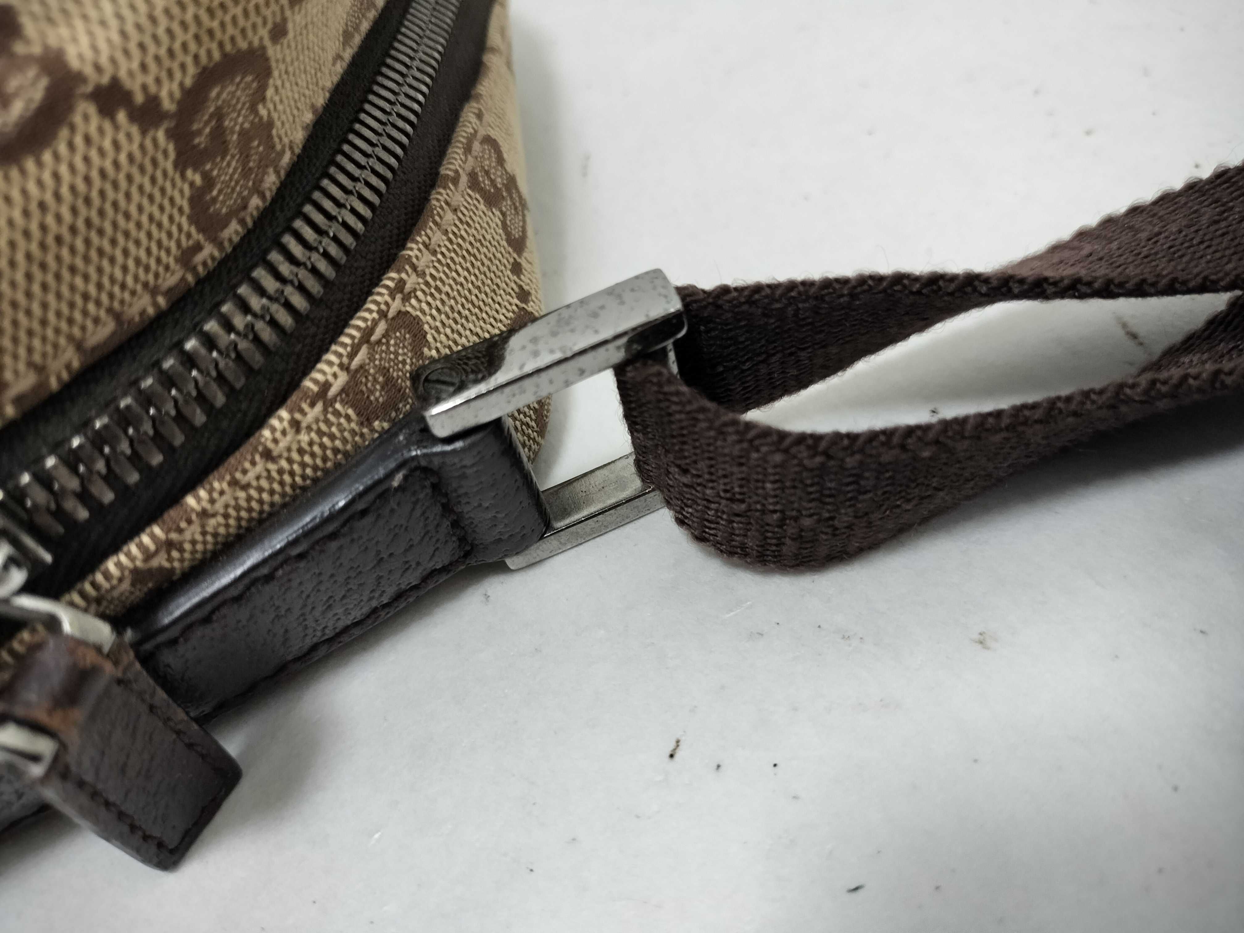 GG Canvas Shoulder Bag, Brown GG Canvas Shoulder Bag — view 5