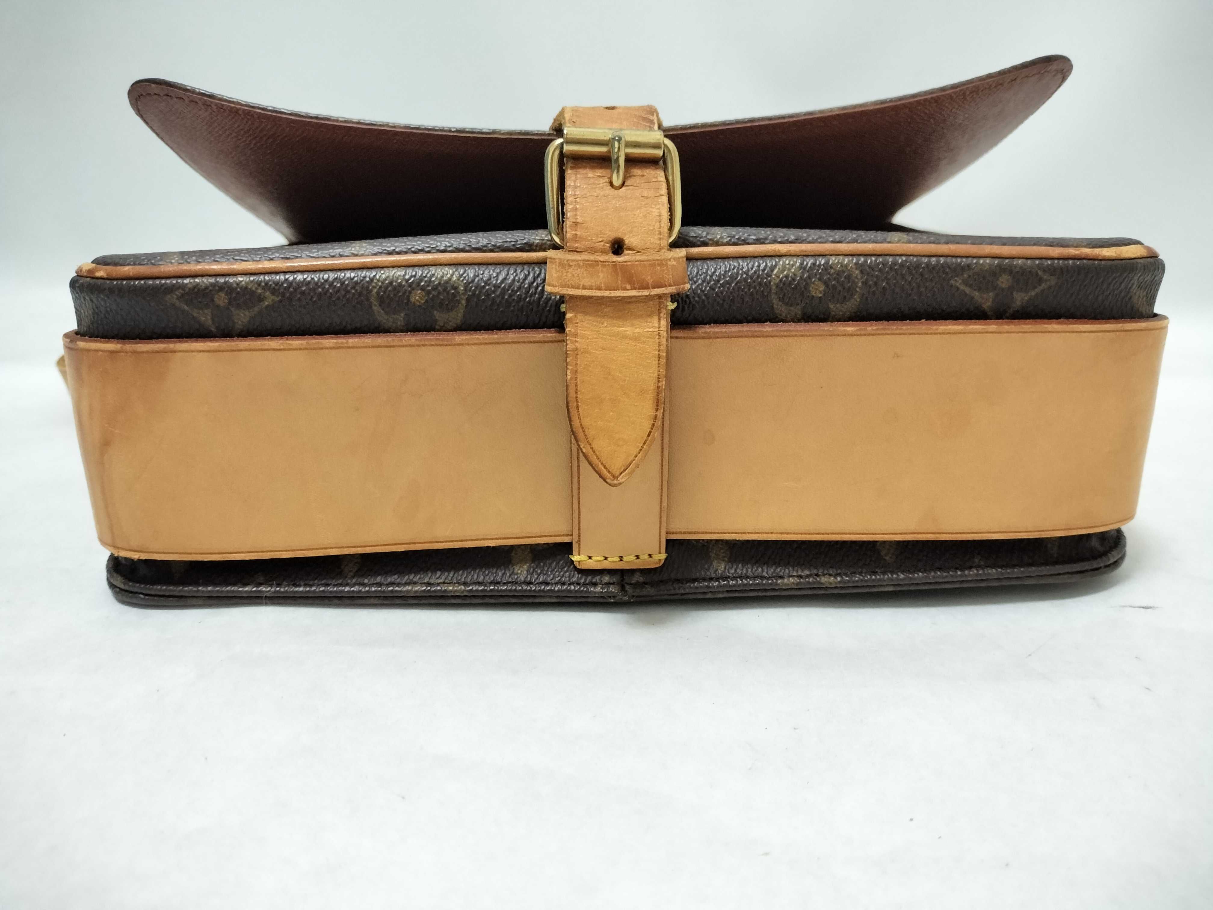 Monogram Cartouchiere Shoulder Bag — view 7