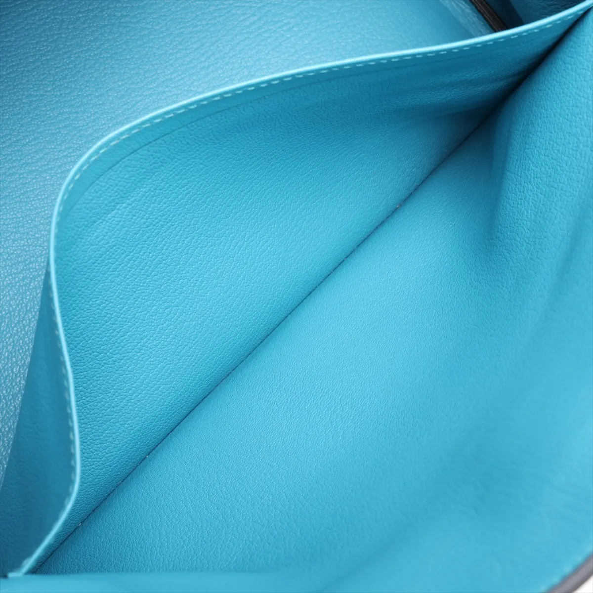 [Individually packaged] Hermes Birkin 35 Letournée Togo Turquoise Gold Hardware Q: 2013 — view 9