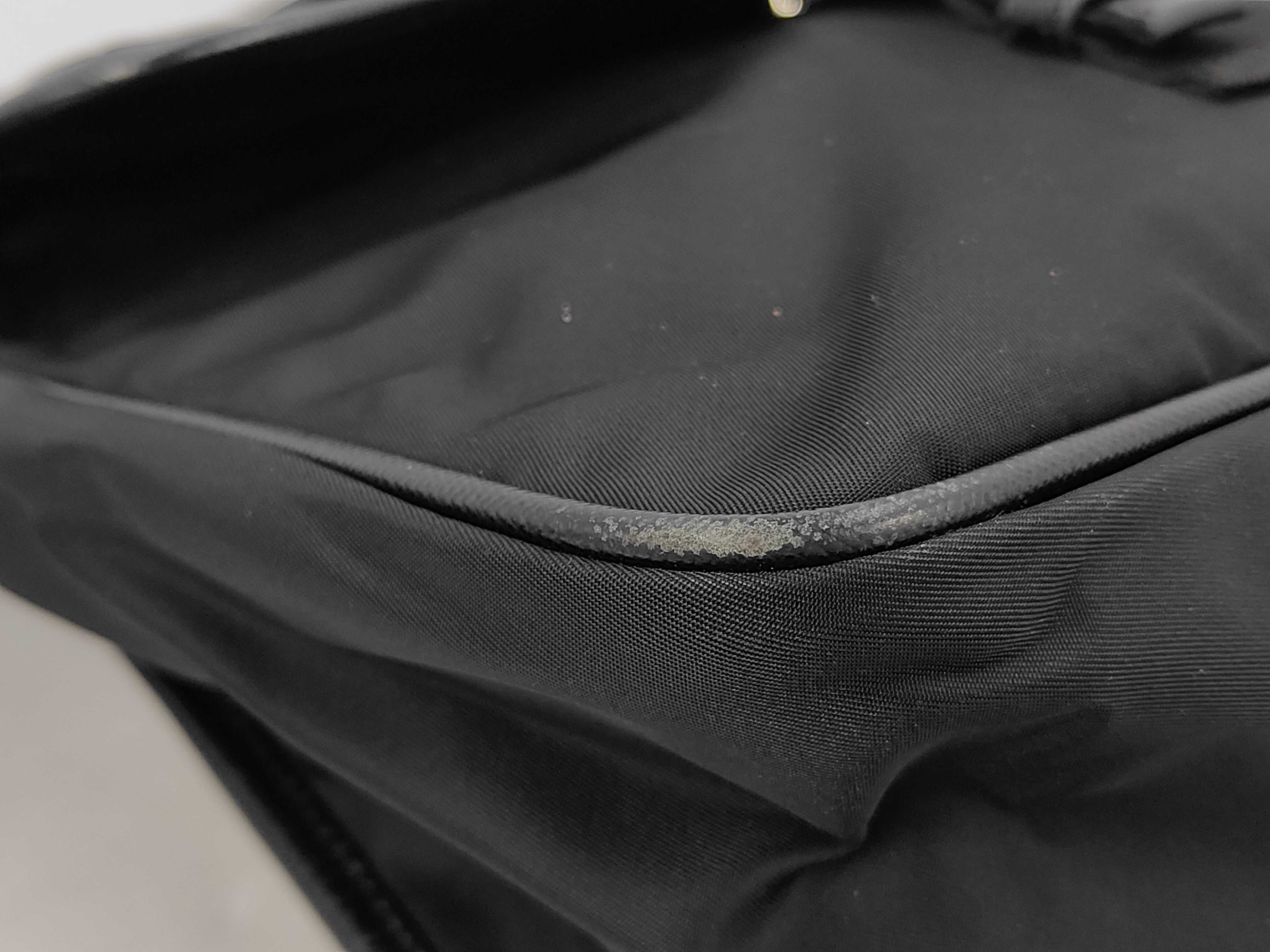 Triangle Logo Nylon Shoulder Bag — view 6