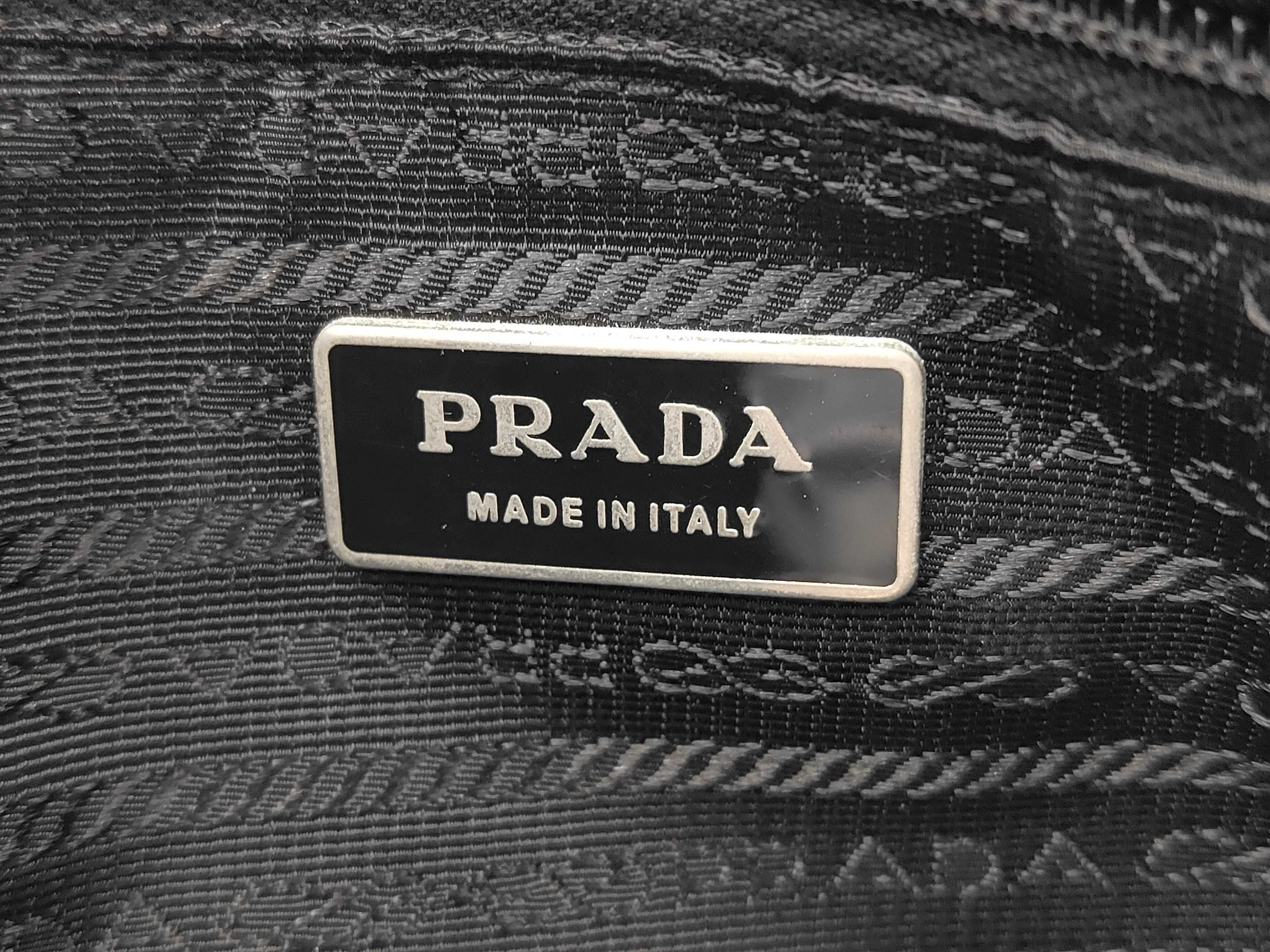 Triangle Logo Nylon Shoulder Bag — view 10