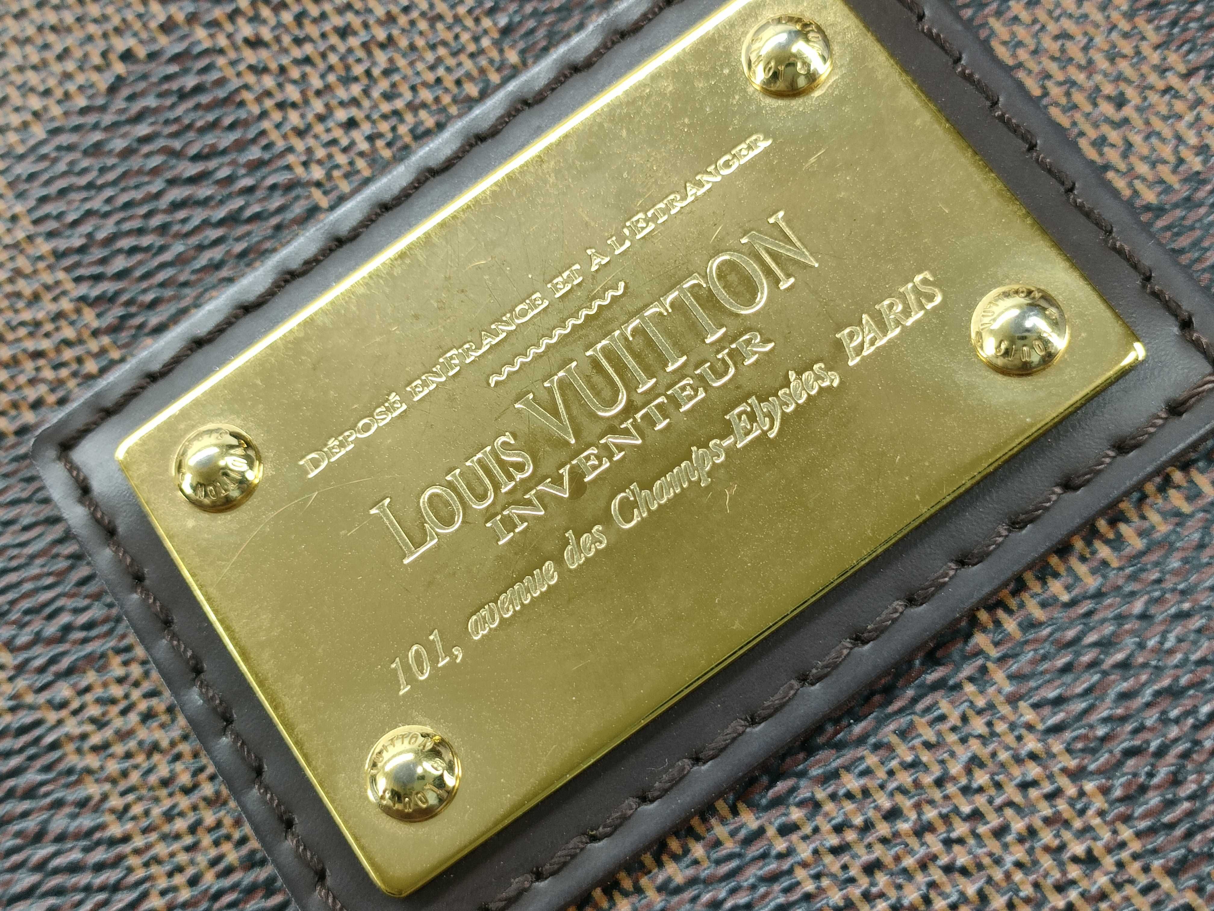 Damier Hampstead PM N51205 (Serial number unclear) Brown Handbag — view 14