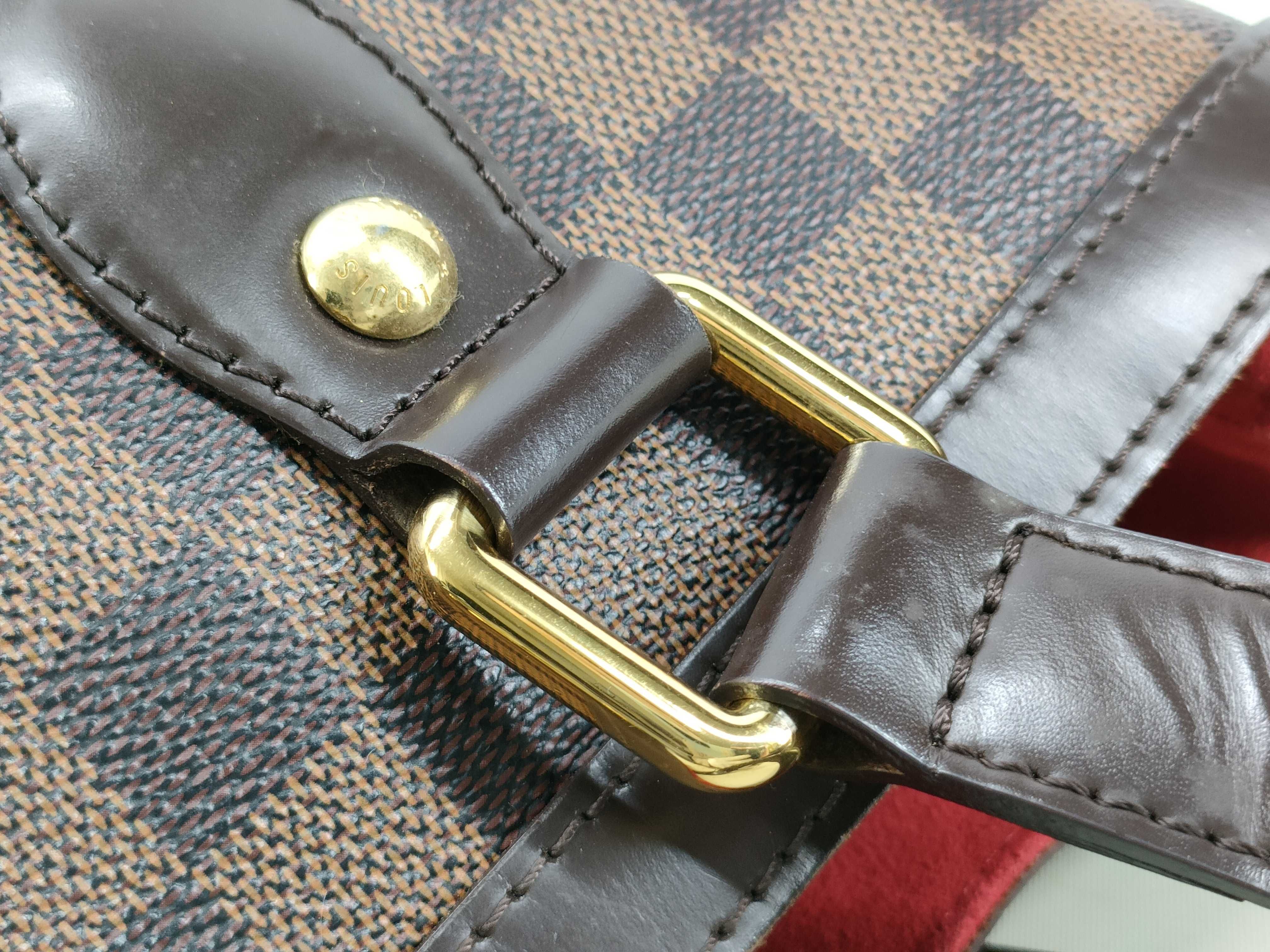 Damier Hampstead PM N51205 (Serial number unclear) Brown Handbag — view 6
