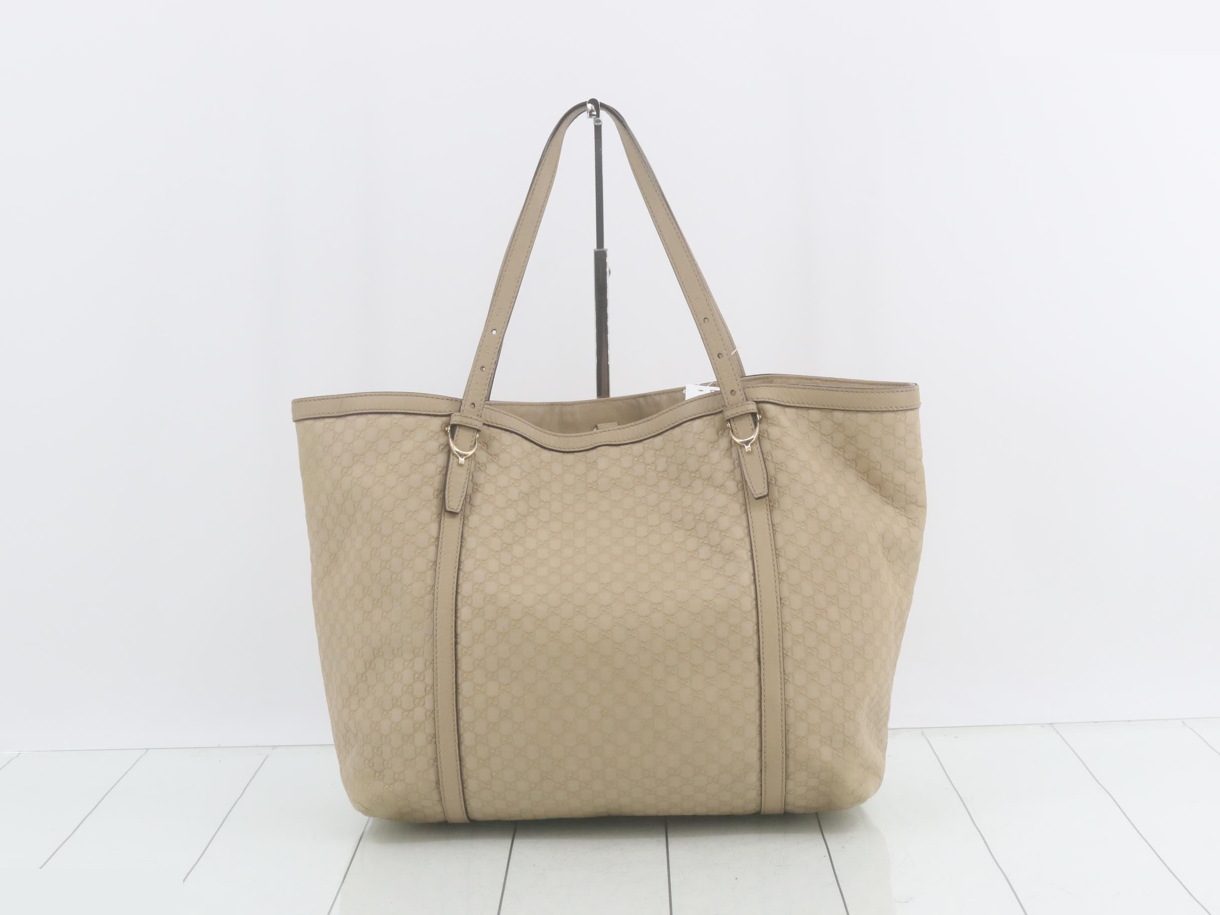 Micro Guccisima tote bag beige — view 2