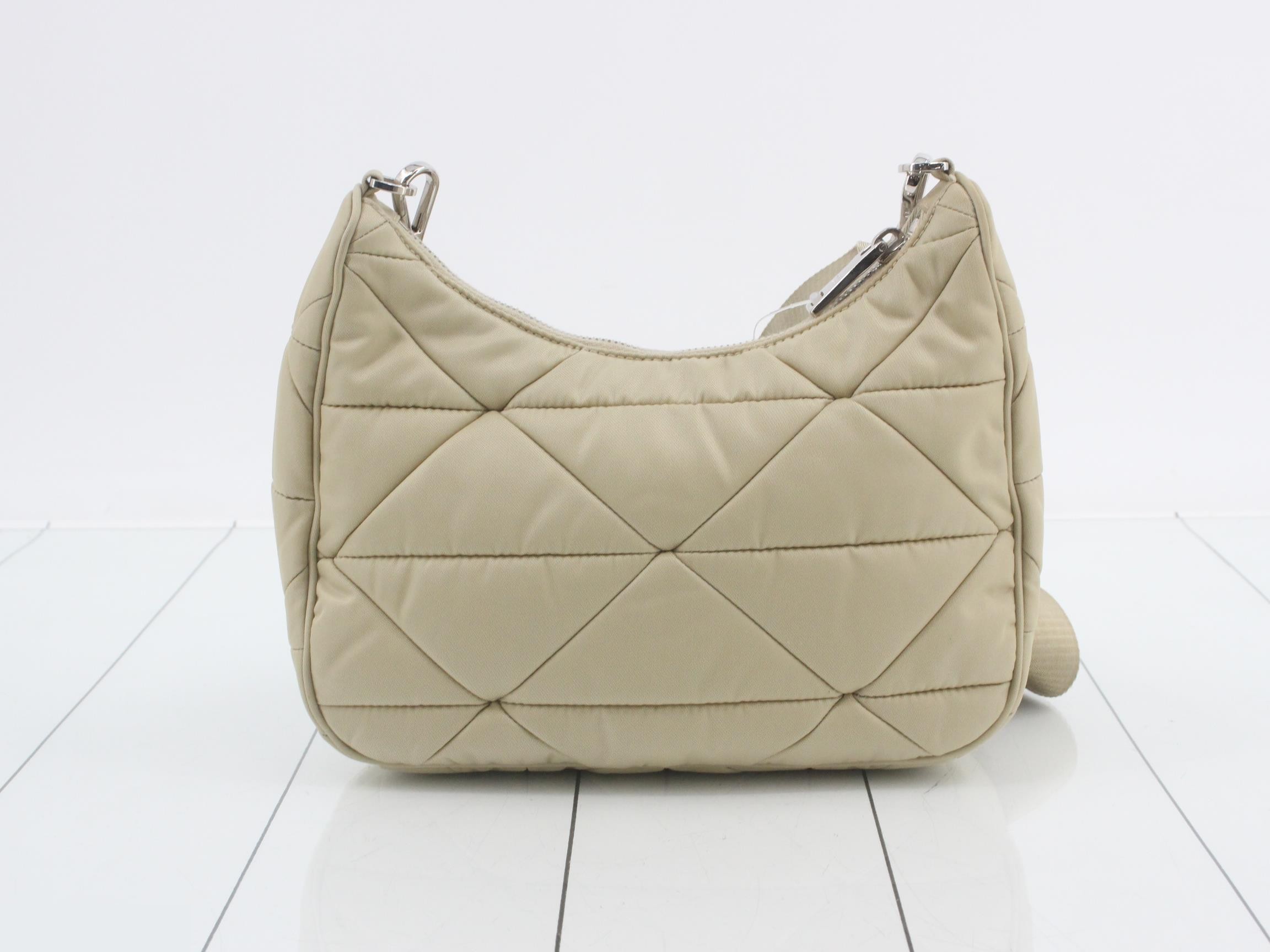 1BC151 Padded Re-Nylon Shoulder Bag — view 2