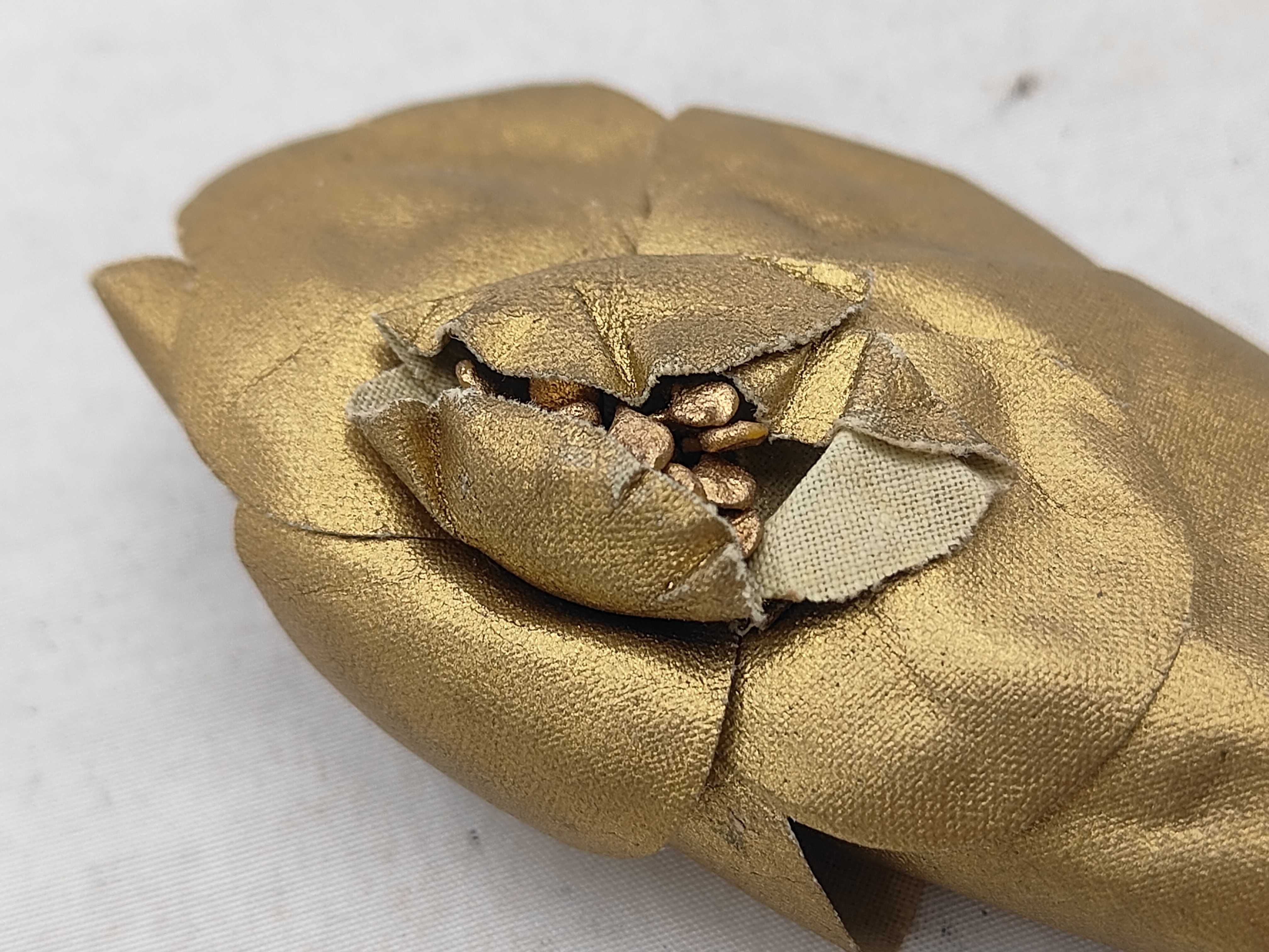 Flower Gold Brooch — view 6