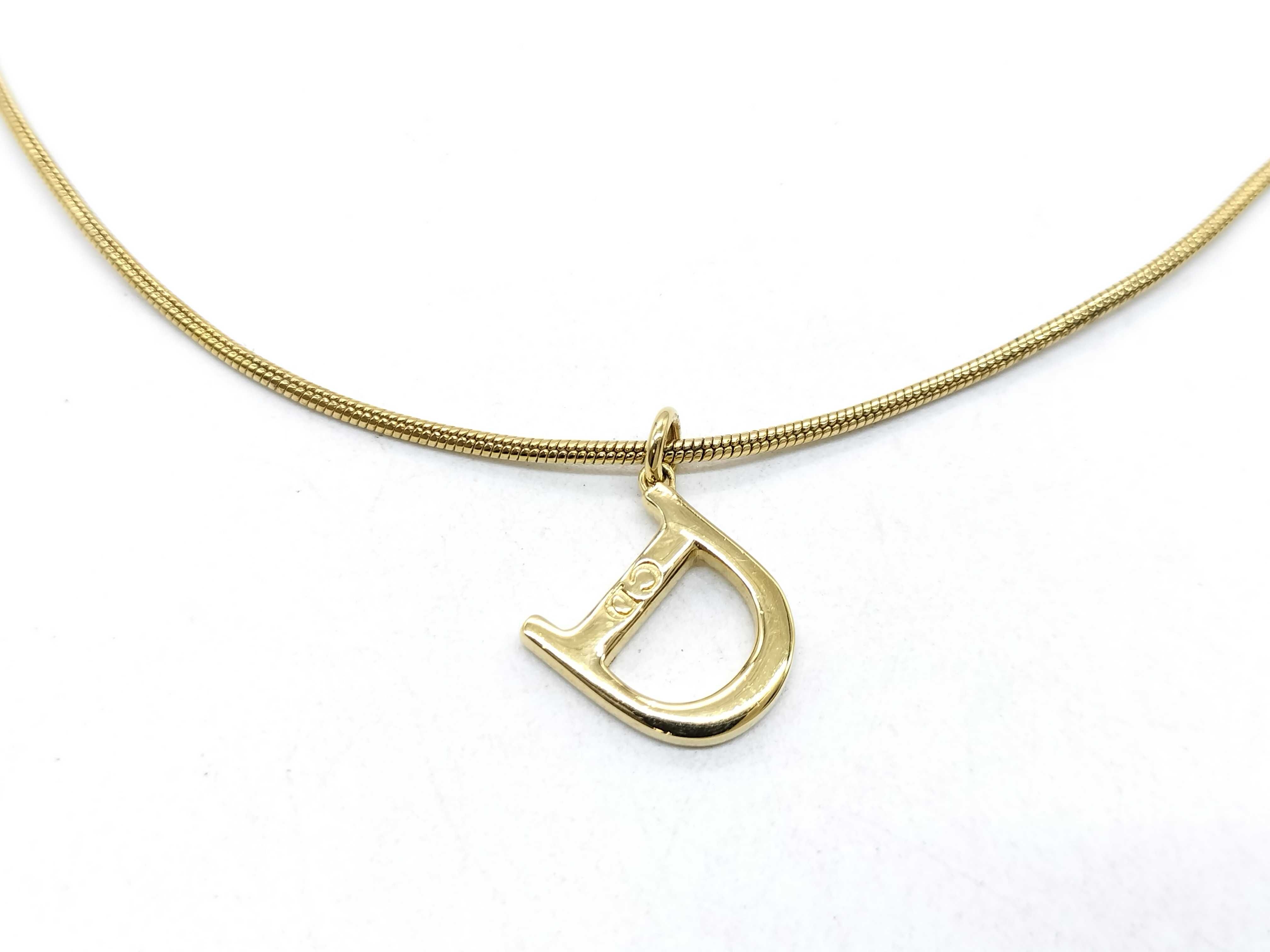 D logo jamanie necklace