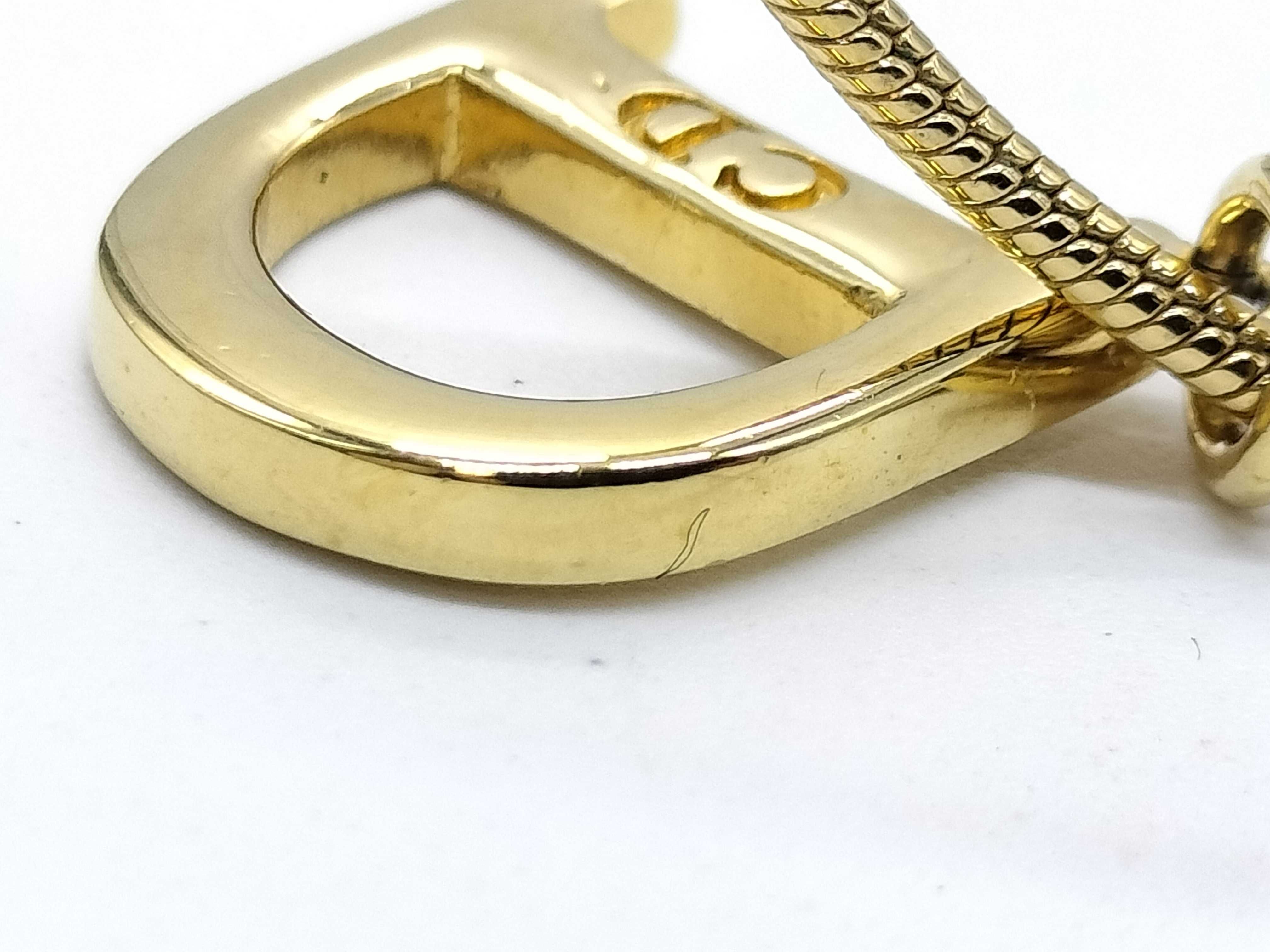D logo jamanie necklace — view 7