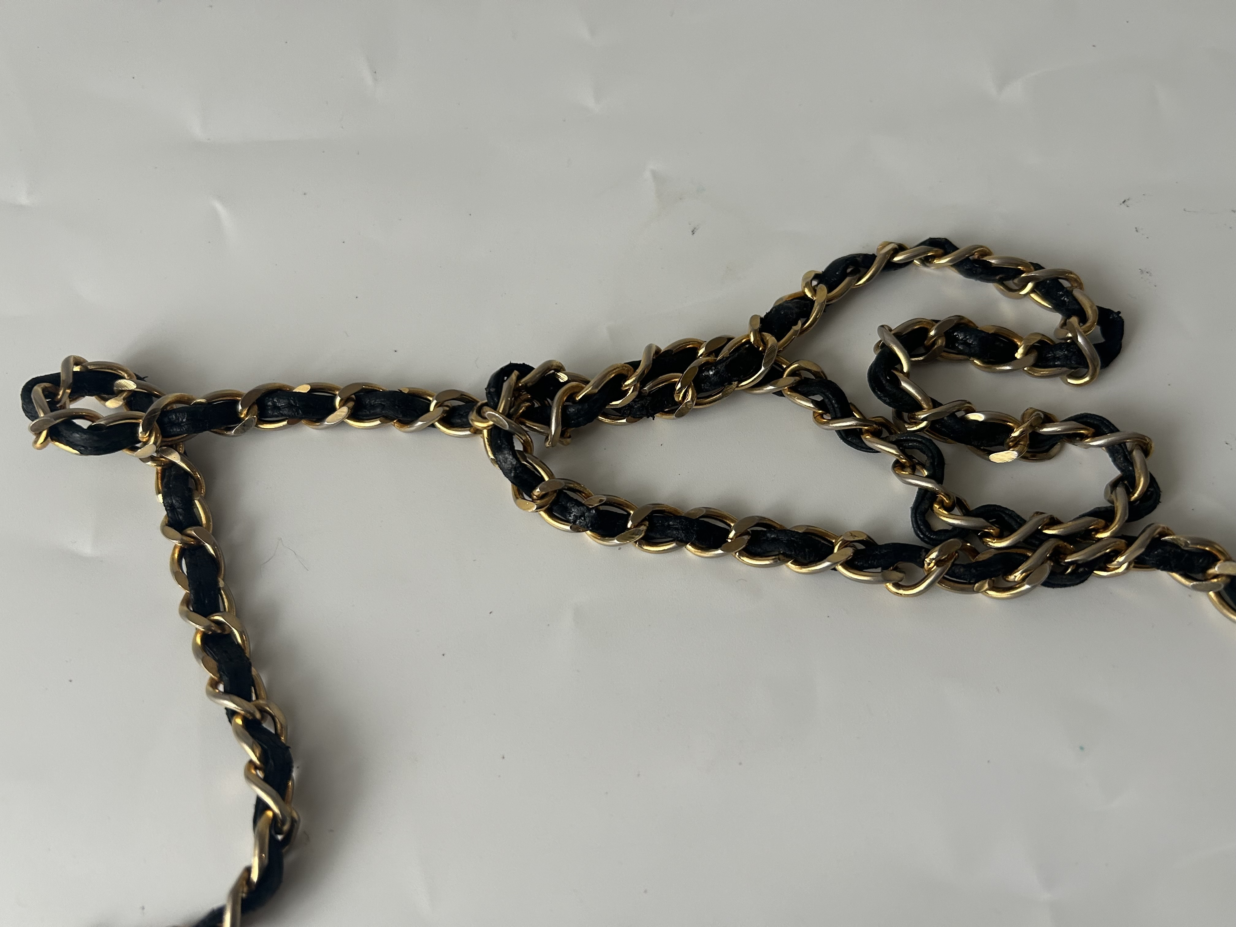 Fringe Chain Matelassé Shoulder Bag — view 5