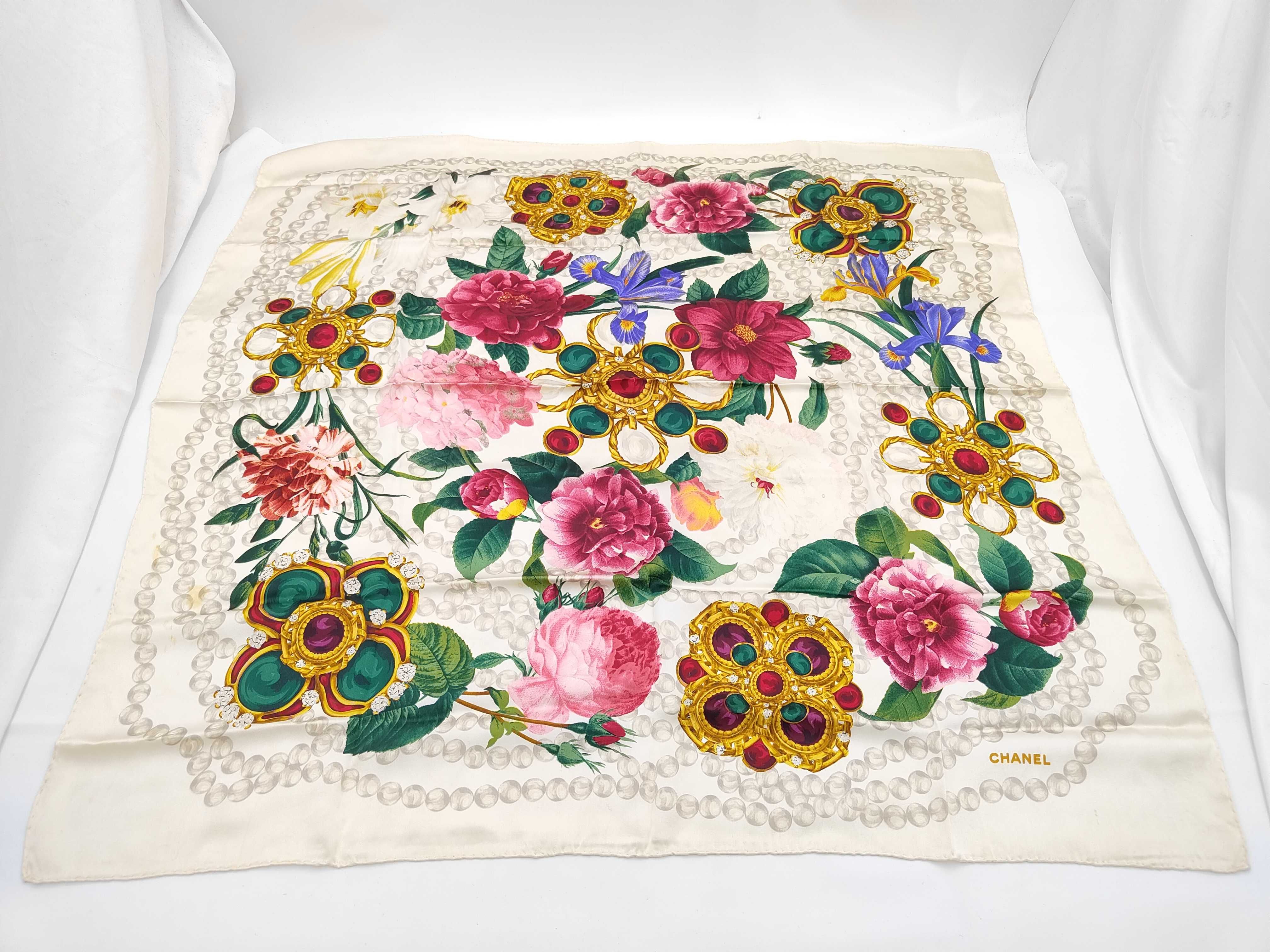 silk scarf and other accessories