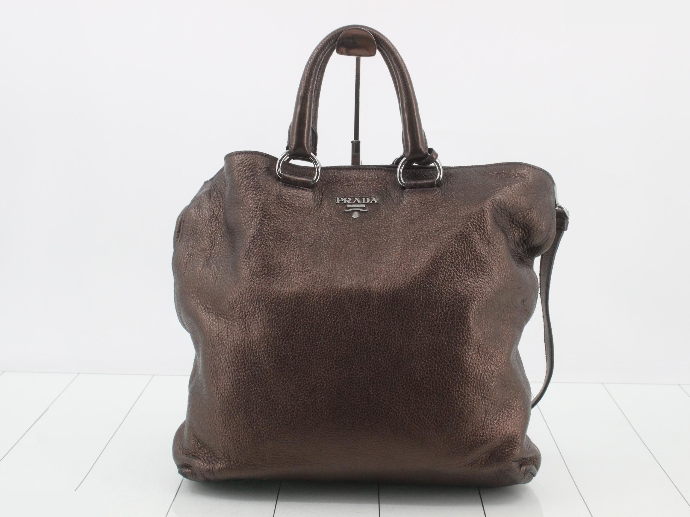 BN1713 Vitello Daino Shoulder Bag