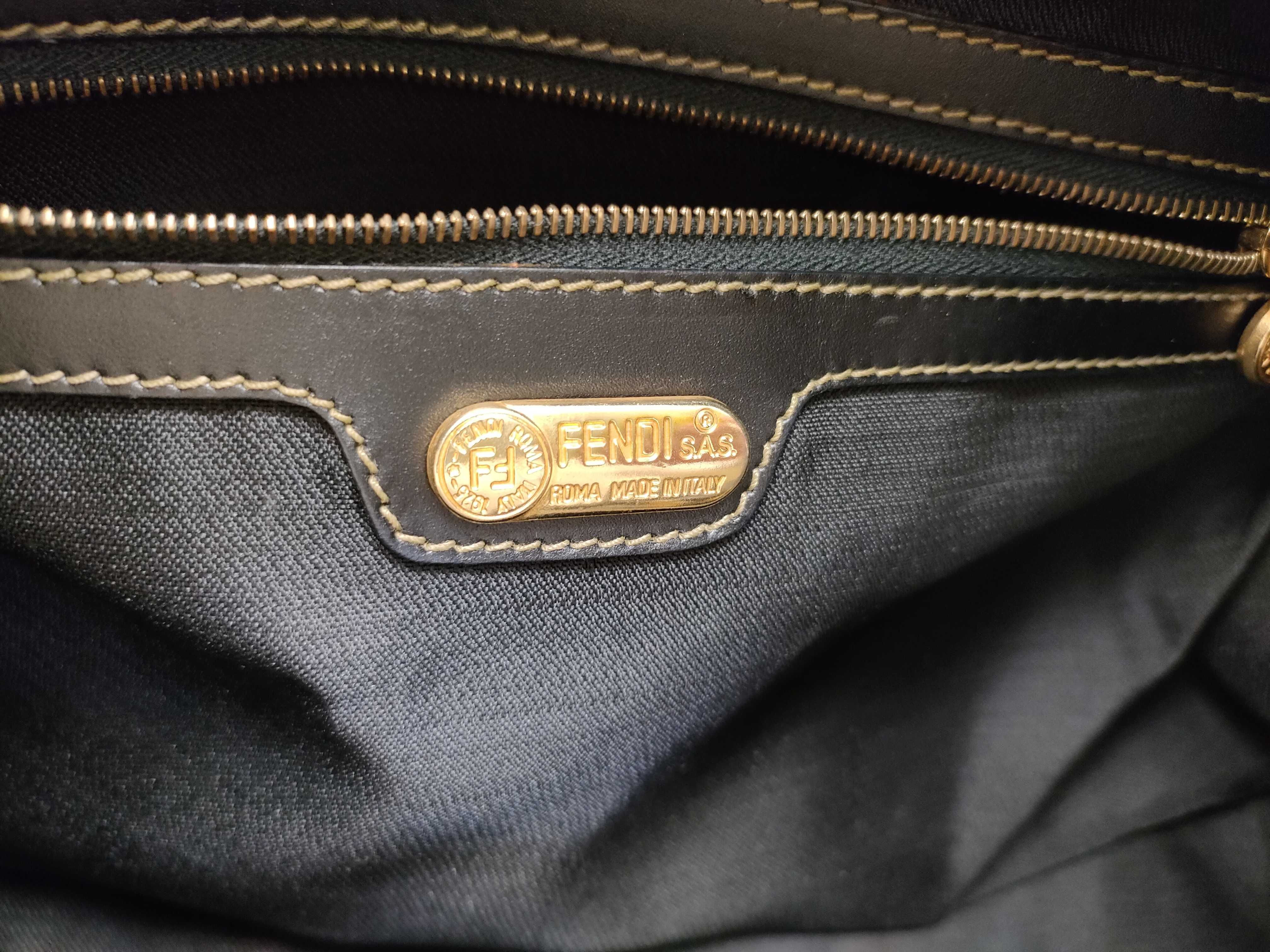 Pecan Pattern Boston Bag, PVC Leather Boston Bag — view 11