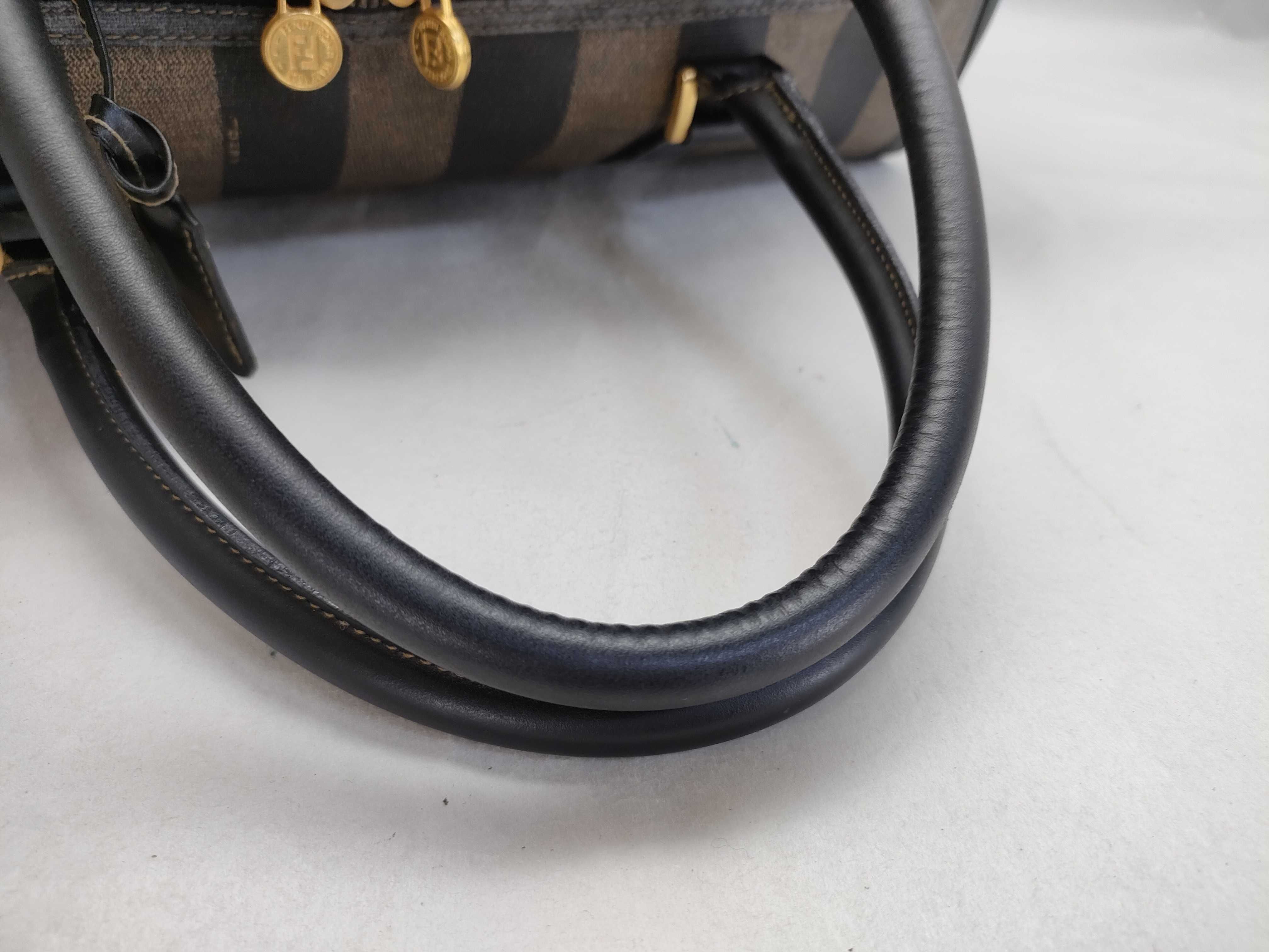 Pecan Pattern Boston Bag, PVC Leather Boston Bag — view 4