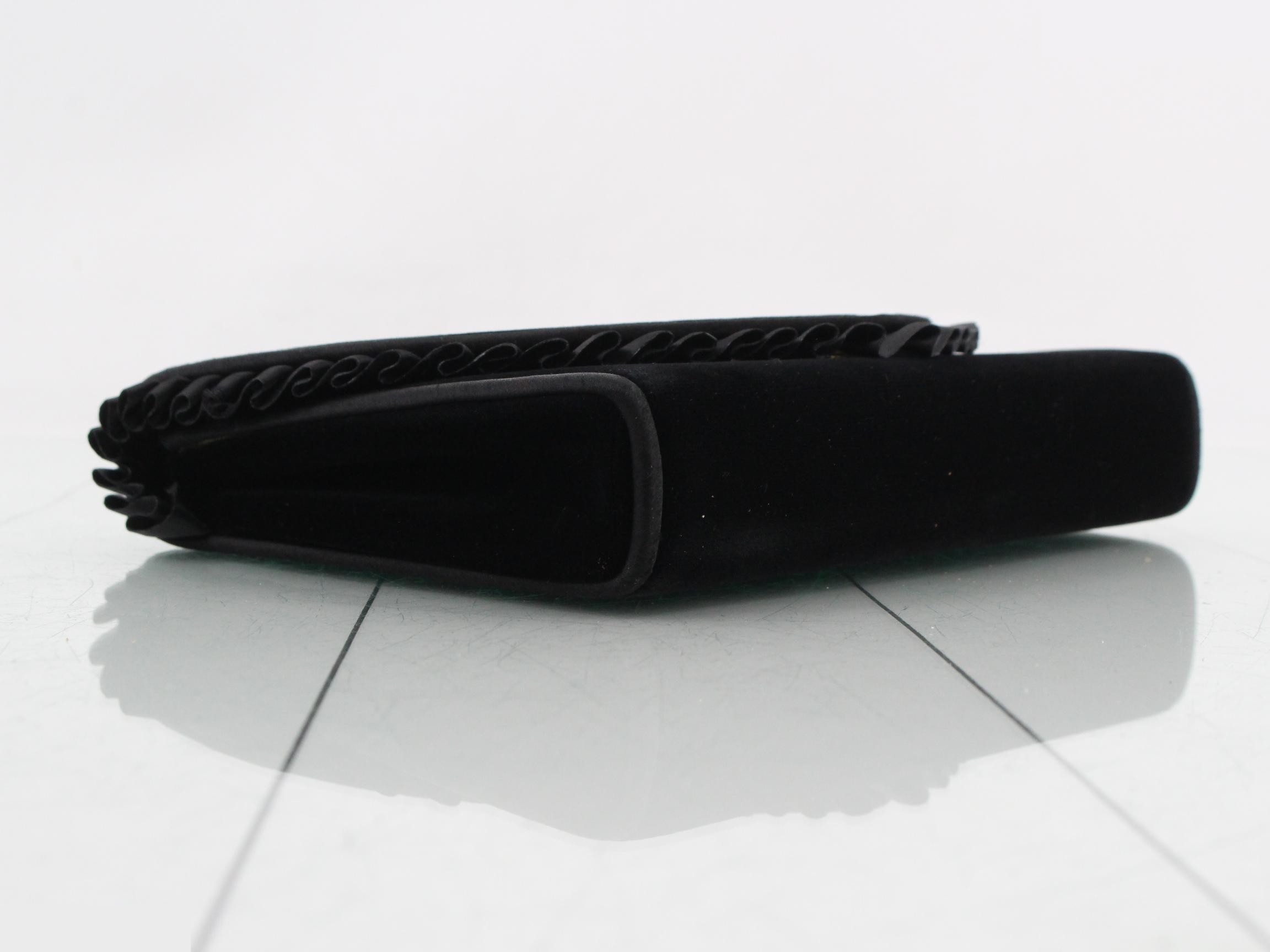 Velour Frill Shoulder Bag — view 5