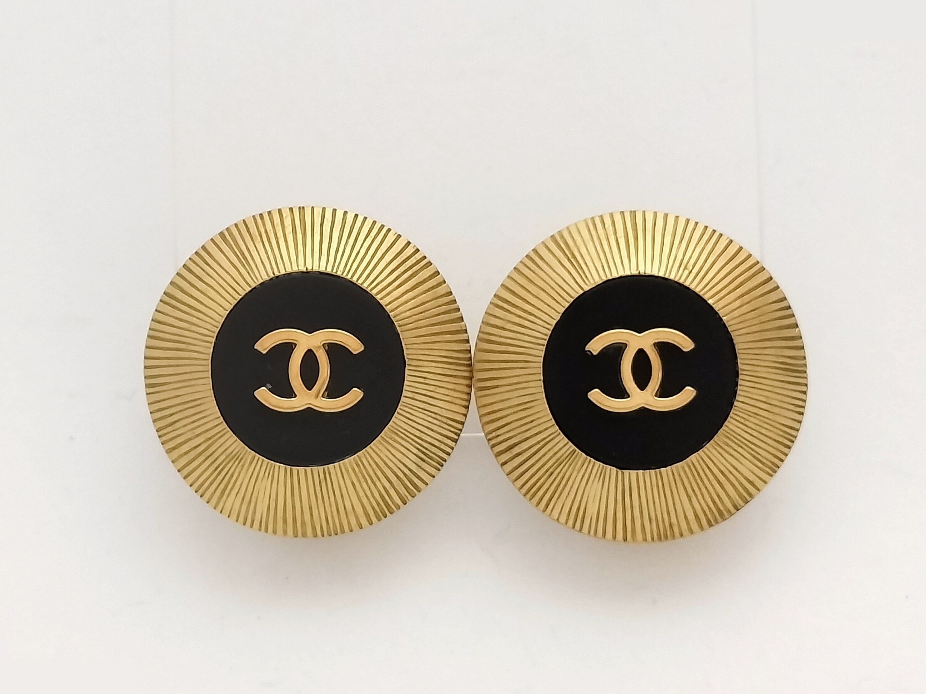 Coco black gold earrings 95C