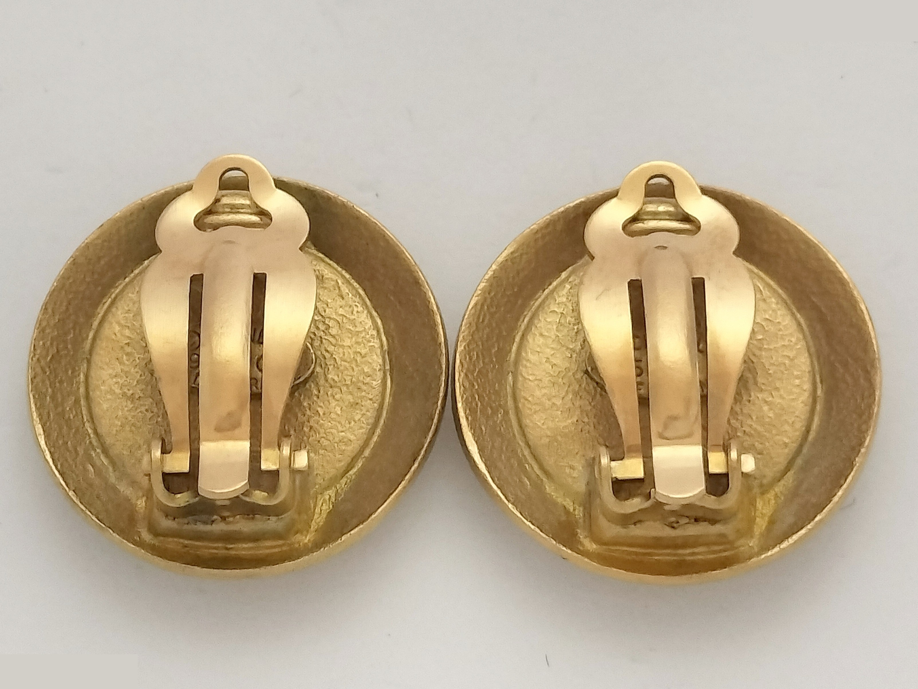 Coco black gold earrings 95C — view 4