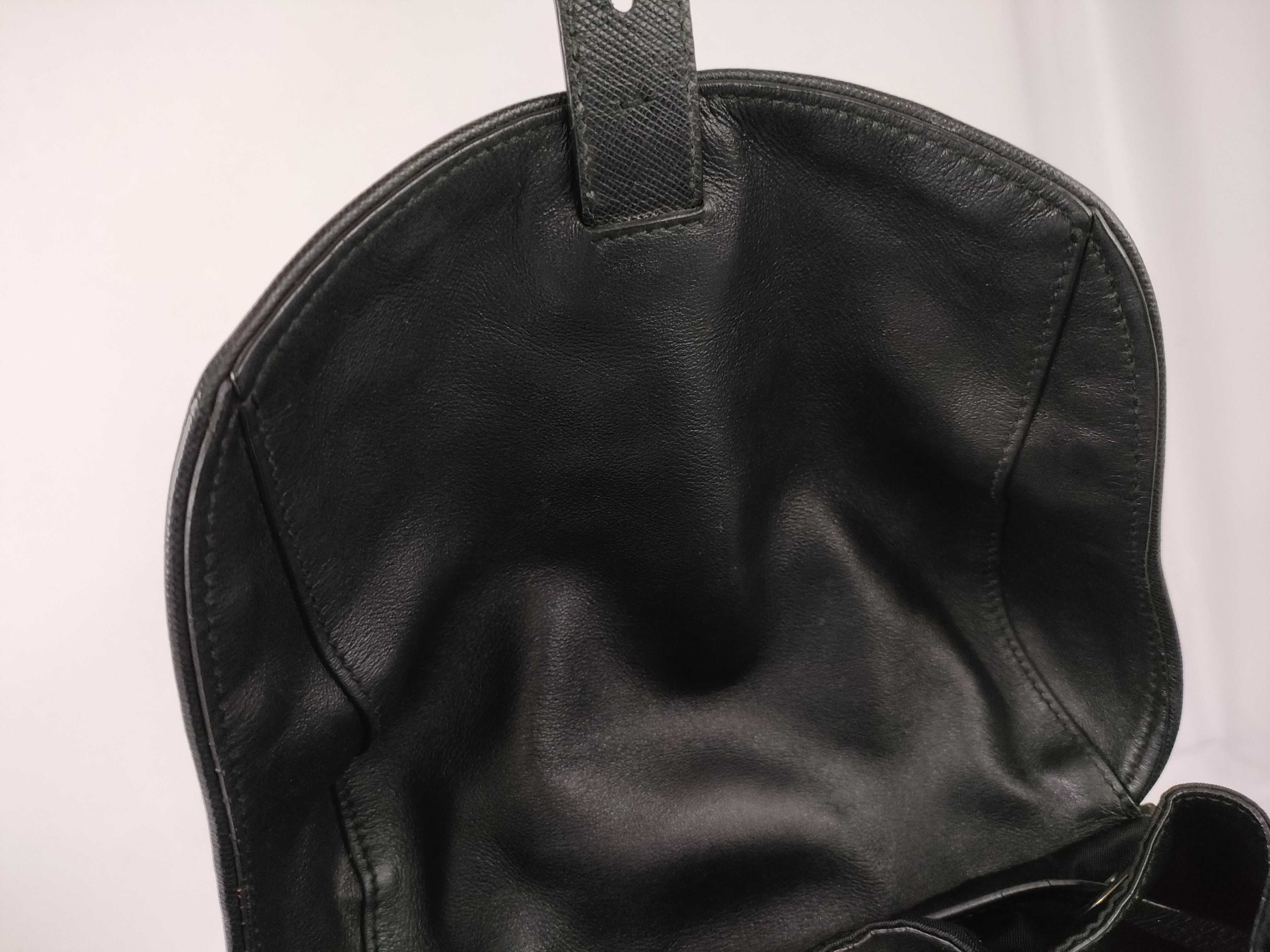 Nylon Prada 1BZ811 Saffiano Backpack Leopard Print Rucksack — view 8