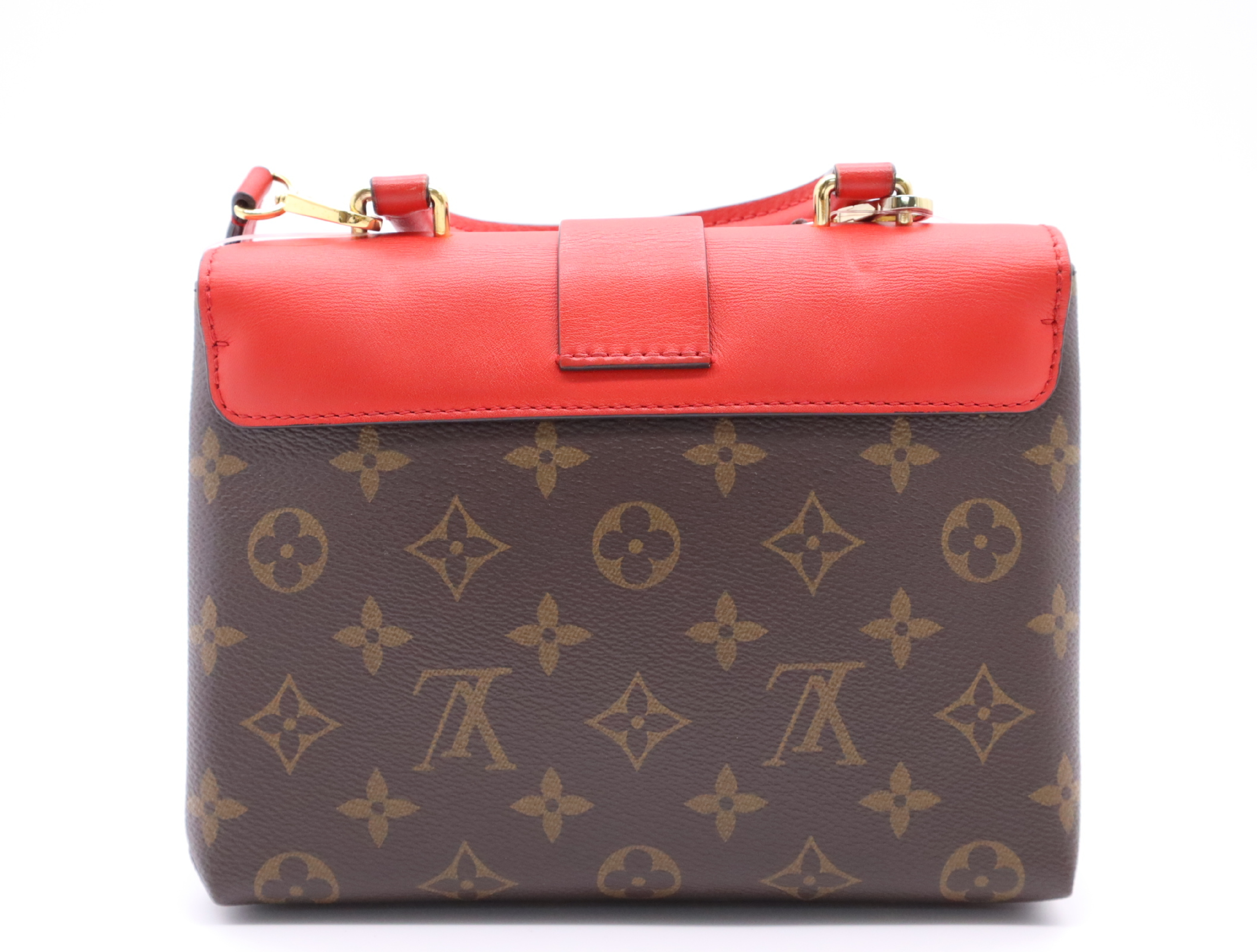 M44322 Monogram Rocky BB Coquelicot Handbag with Shoulder Strap and Dust Bag, RFID Tested. — view 2