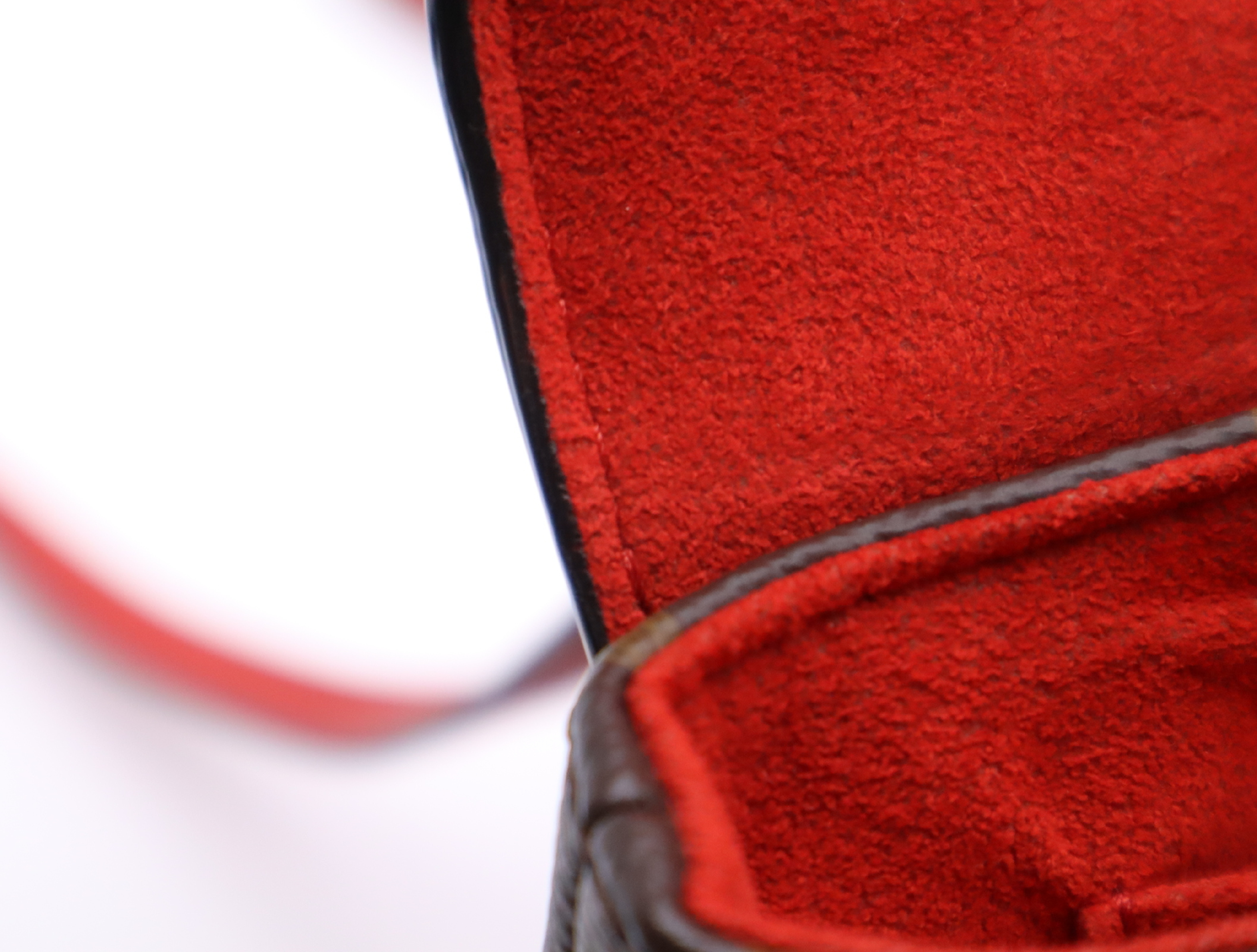 M44322 Monogram Rocky BB Coquelicot Handbag with Shoulder Strap and Dust Bag, RFID Tested. — view 15