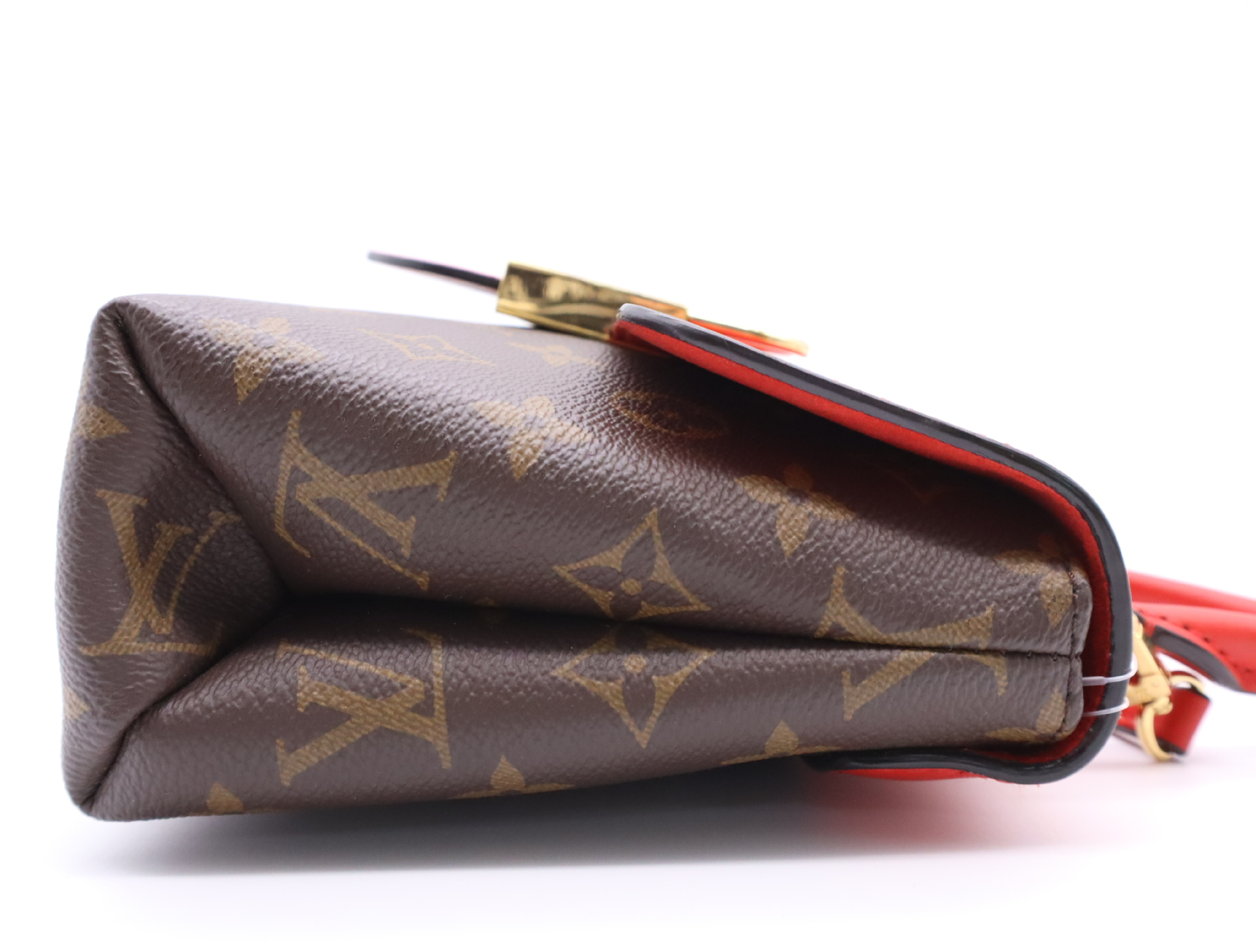 M44322 Monogram Rocky BB Coquelicot Handbag with Shoulder Strap and Dust Bag, RFID Tested. — view 5
