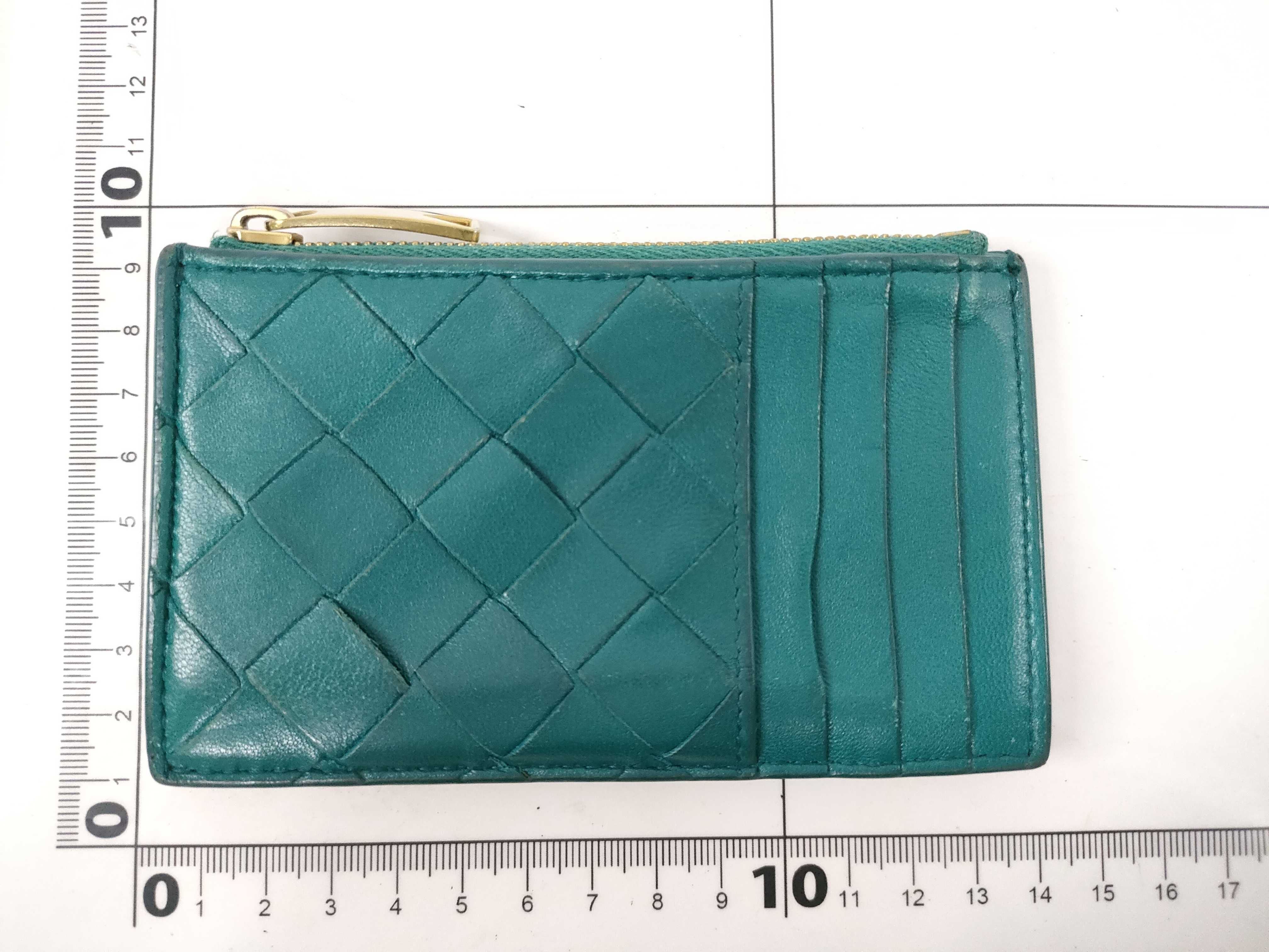 Intrecciato Bottega Intrecciato Leather Fragment Coin Case Card Case Coin Case — view 2