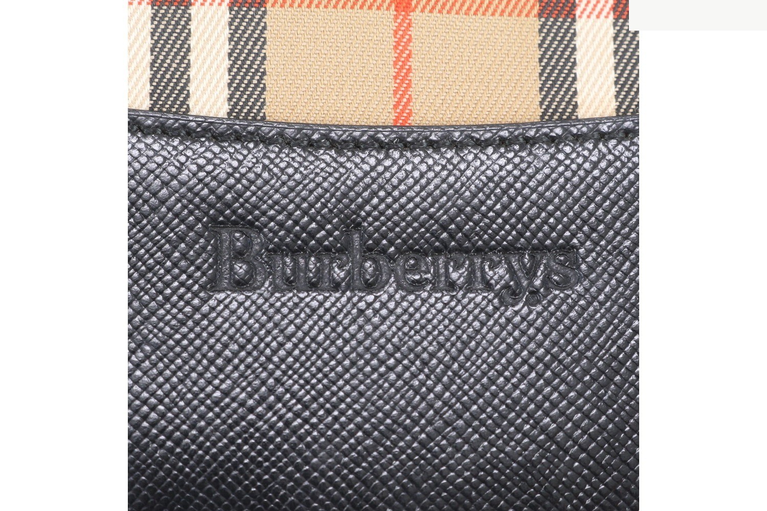 Nova Check Shadow Horse Leather Tote Bag — view 8