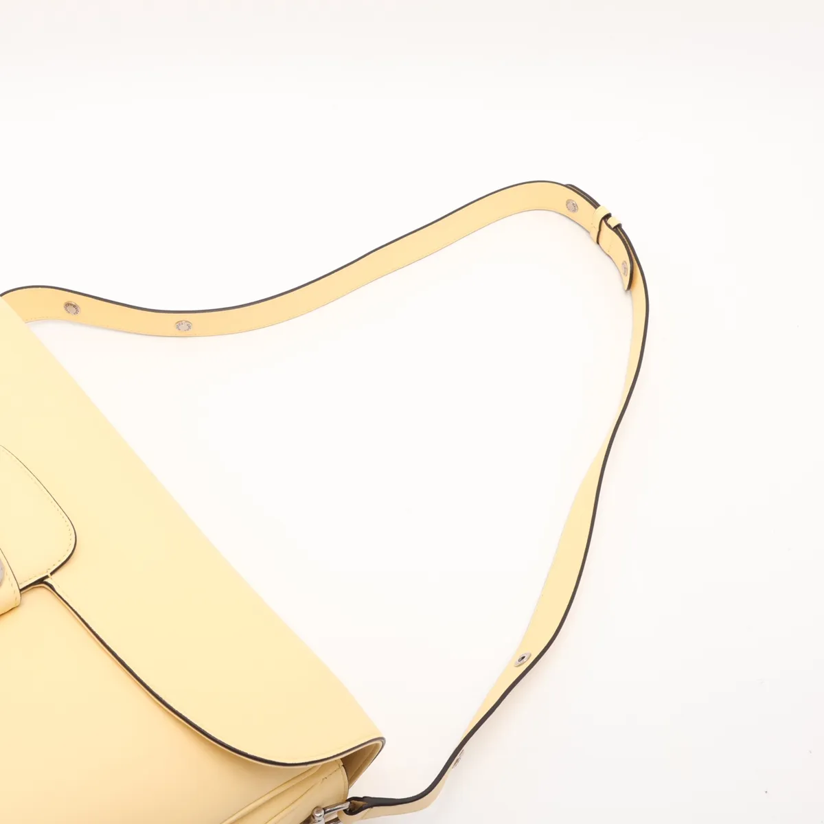 Horsebit 1955 Leather Shoulder Bag, Yellow, 850515 — view 5