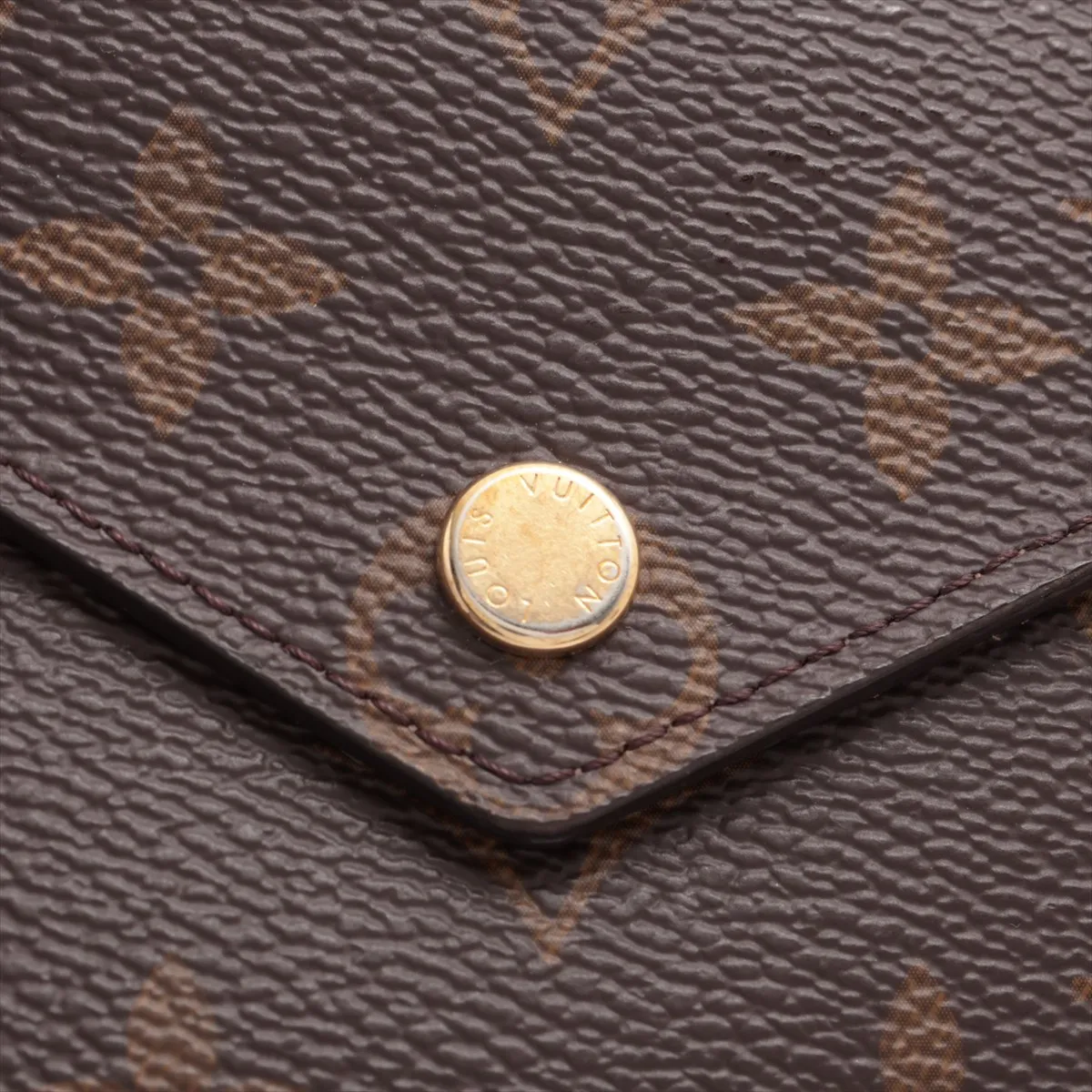 Monogram Portefeuille Victorine M62472 Brown Compact Wallet (RFID detected) — view 9