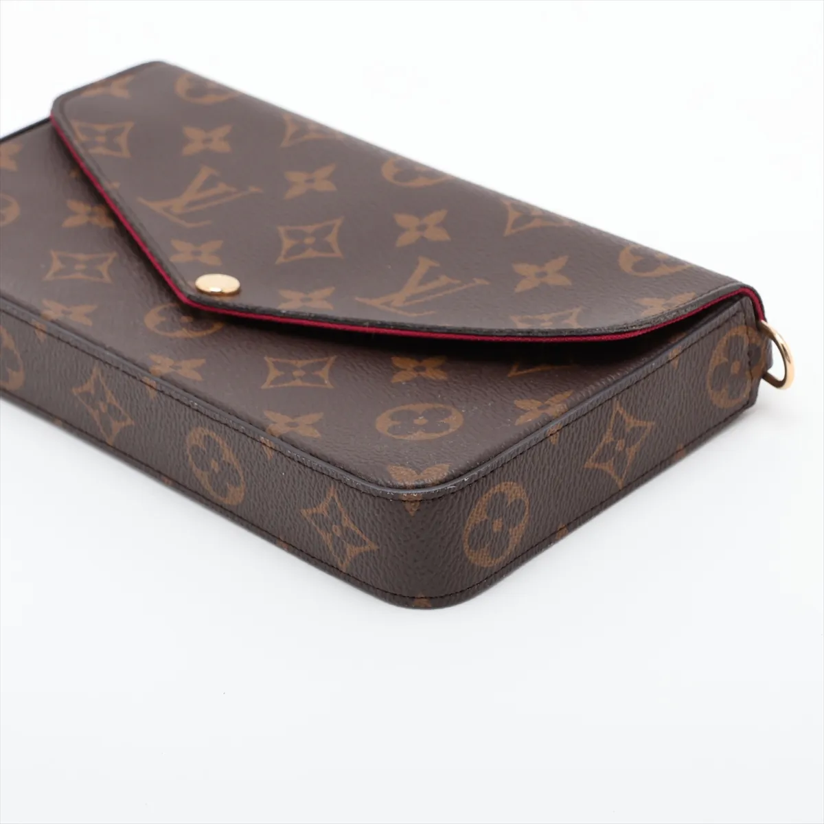 Monogram Pochette Felicie M61276 Brown (RFID detected) — view 3
