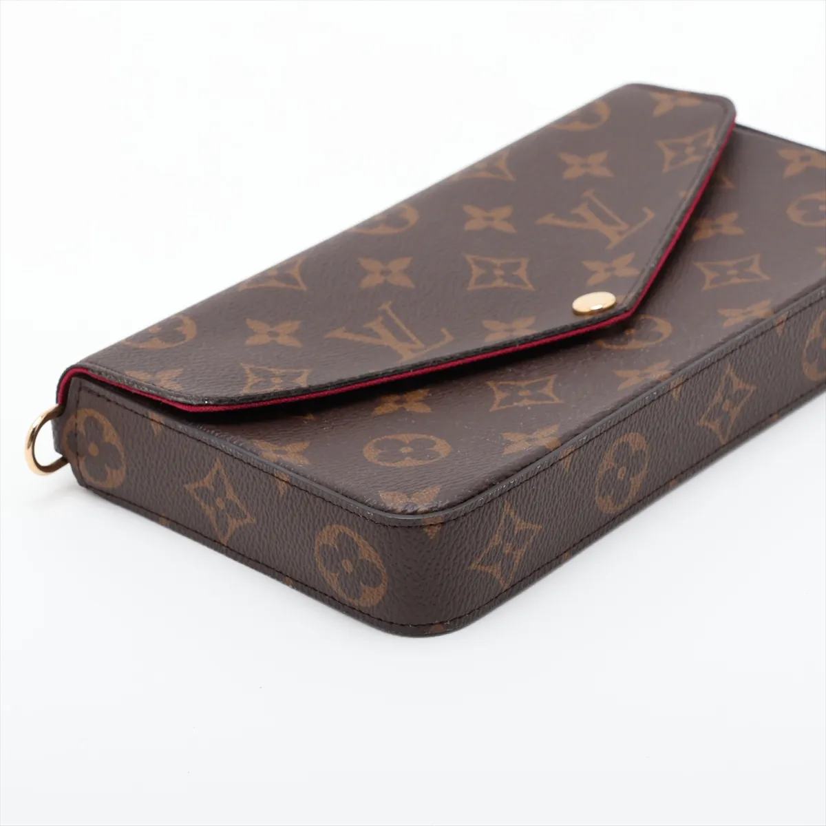 Monogram Pochette Felicie M61276 Brown (RFID detected) — view 4