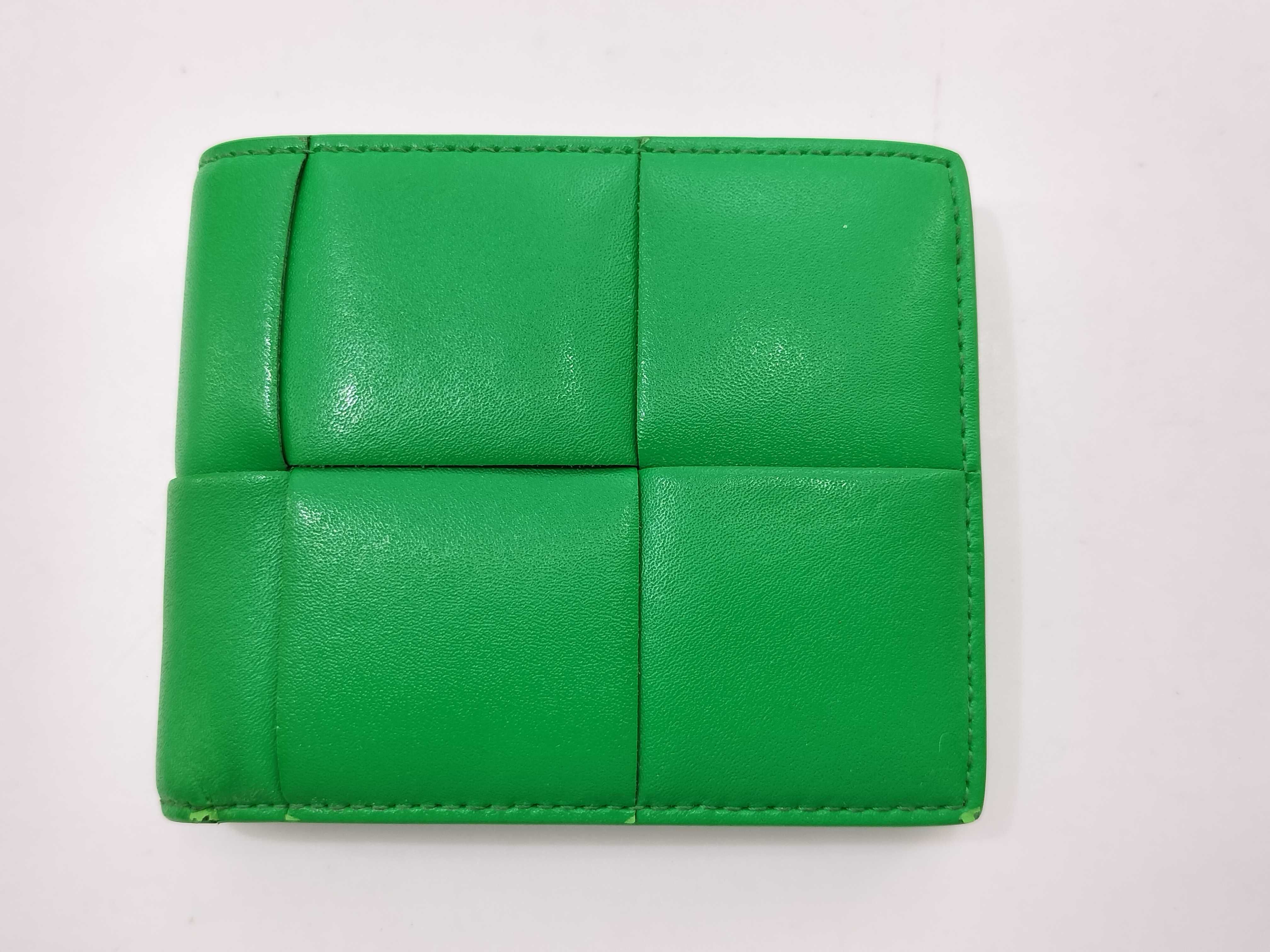 Cassette Bifold Wallet Green Wallet