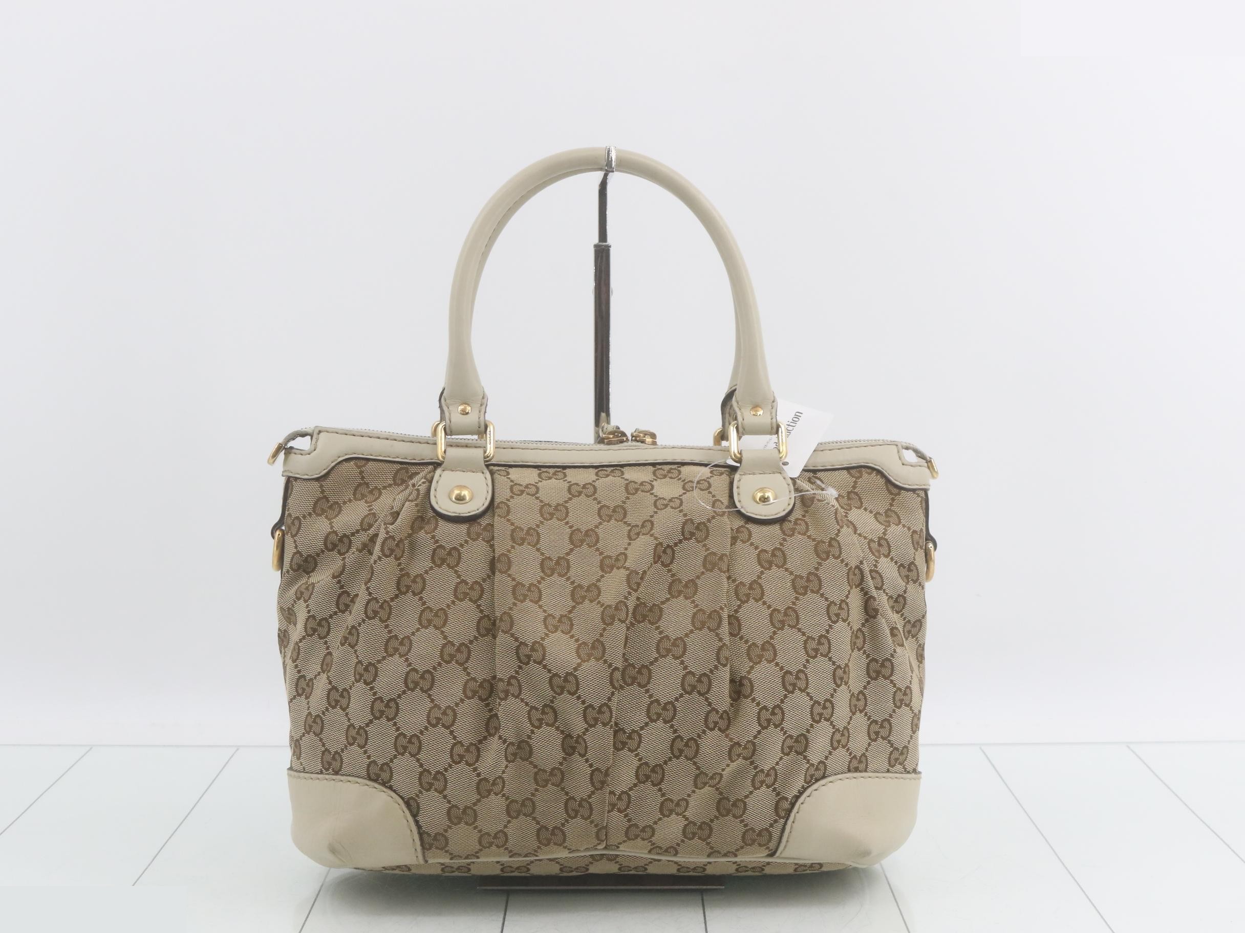 Sukey GG Canvas Tote Bag with Charm — view 2