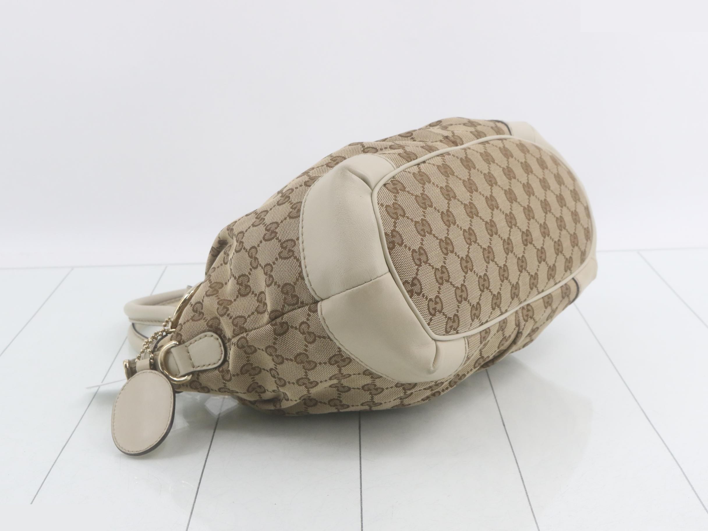 Sukey GG Canvas Tote Bag with Charm — view 5