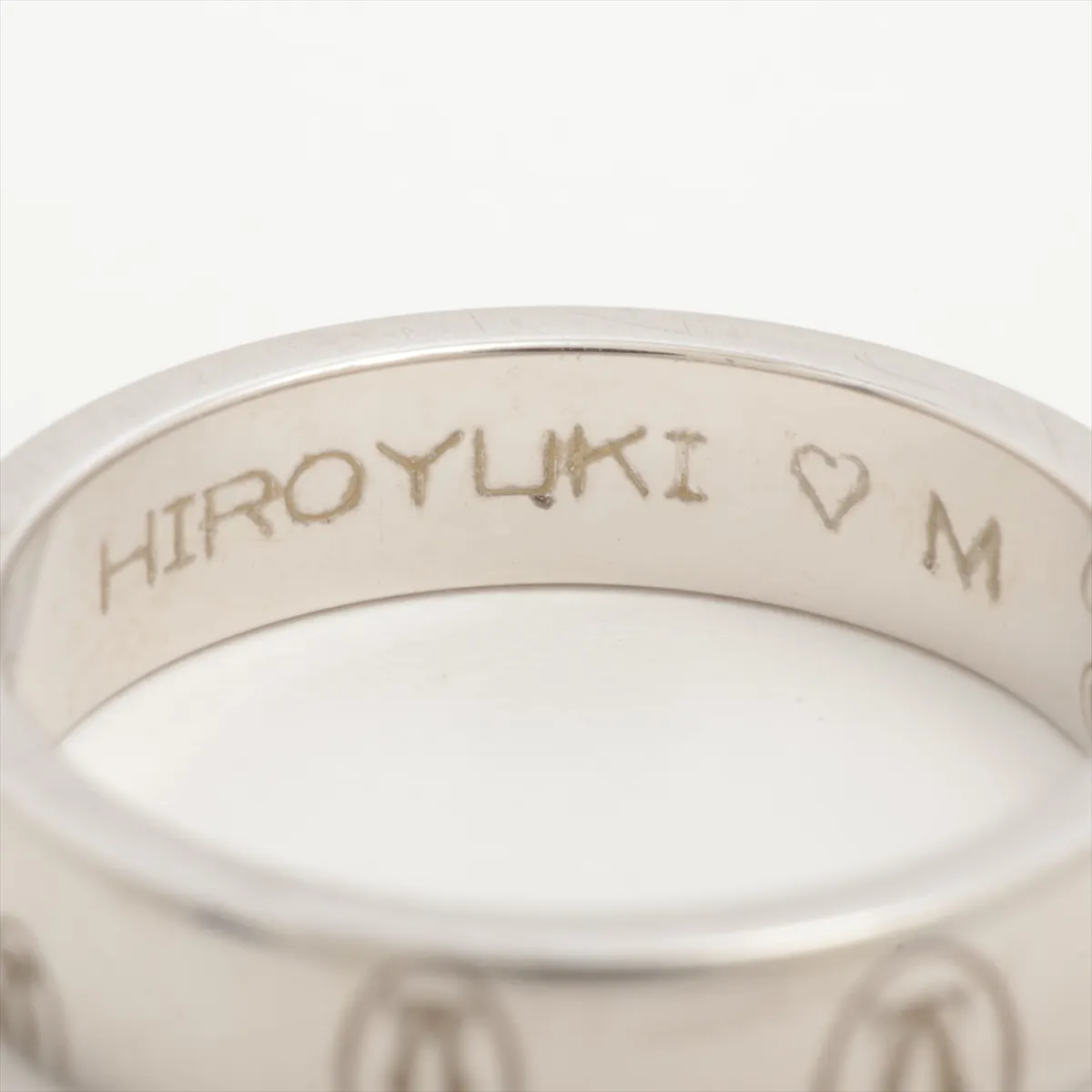 Happy Birthday Ring, 750 (WG), 6.3g, Size 48, Nameplate, DO7616, Metal Scratches — view 4