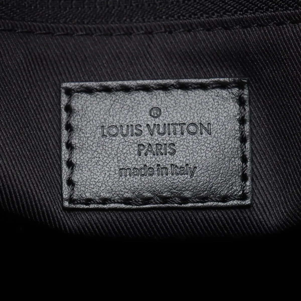 Monogram Eclipse Saumur Tote M45914 Black RFID Reactive — view 11