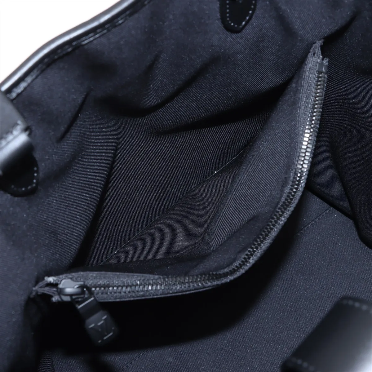 Monogram Eclipse Saumur Tote M45914 Black RFID Reactive — view 9
