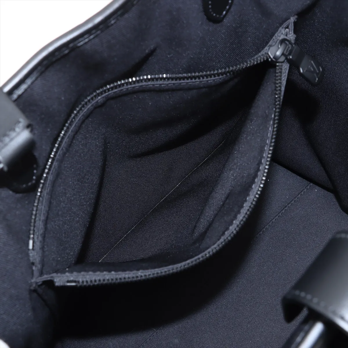 Monogram Eclipse Saumur Tote M45914 Black RFID Reactive — view 10