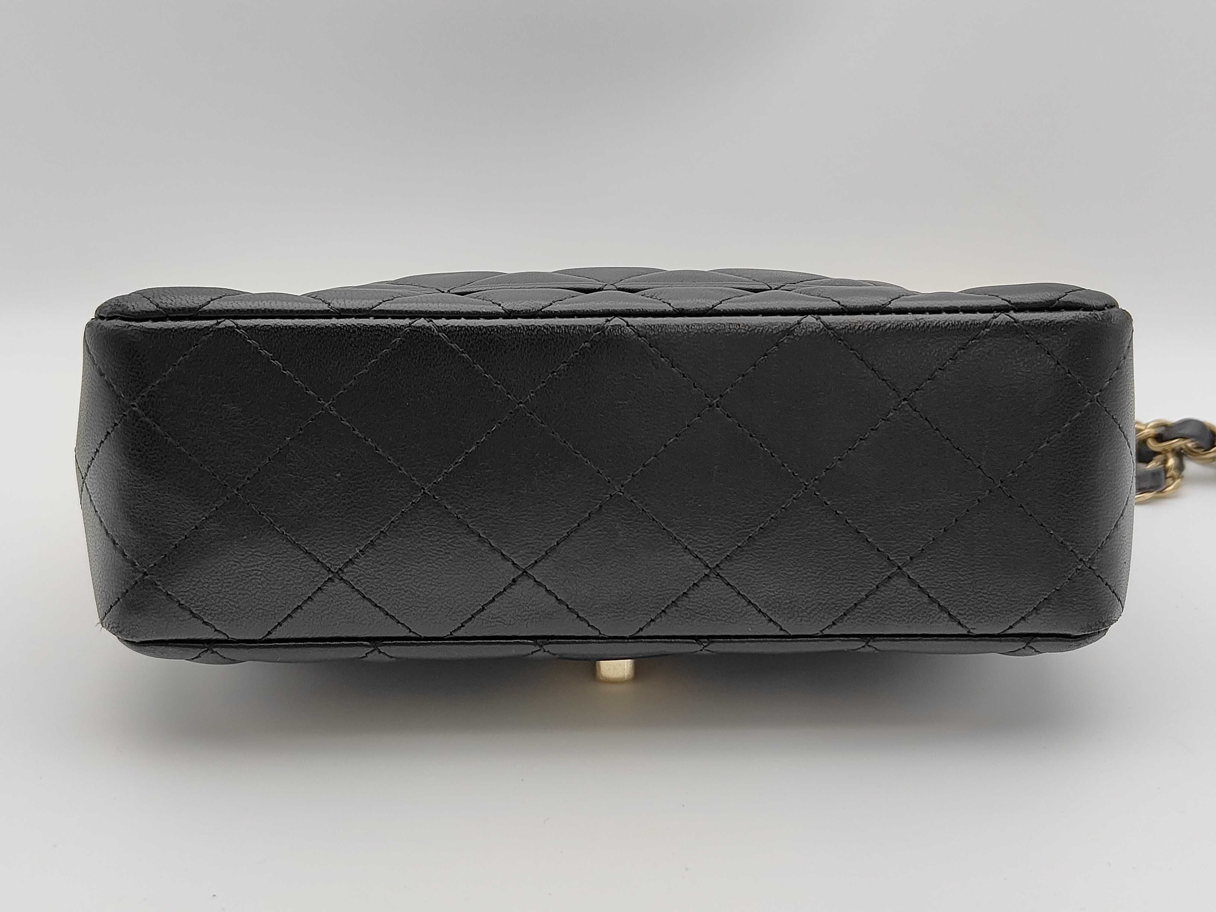 Mini Matelassé Single Flap Shoulder Bag A69900 — view 4