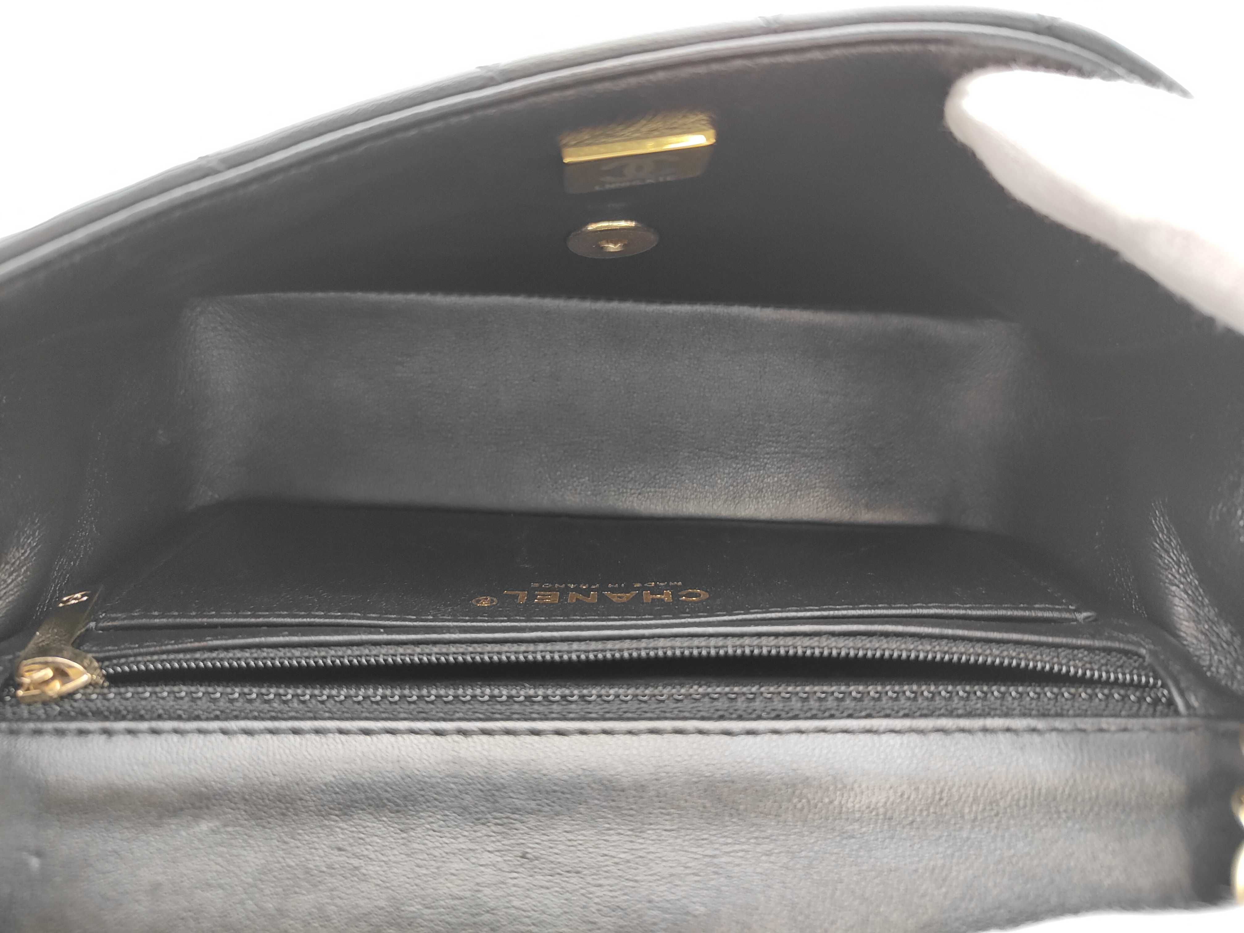Mini Matelassé Single Flap Shoulder Bag A69900 — view 5